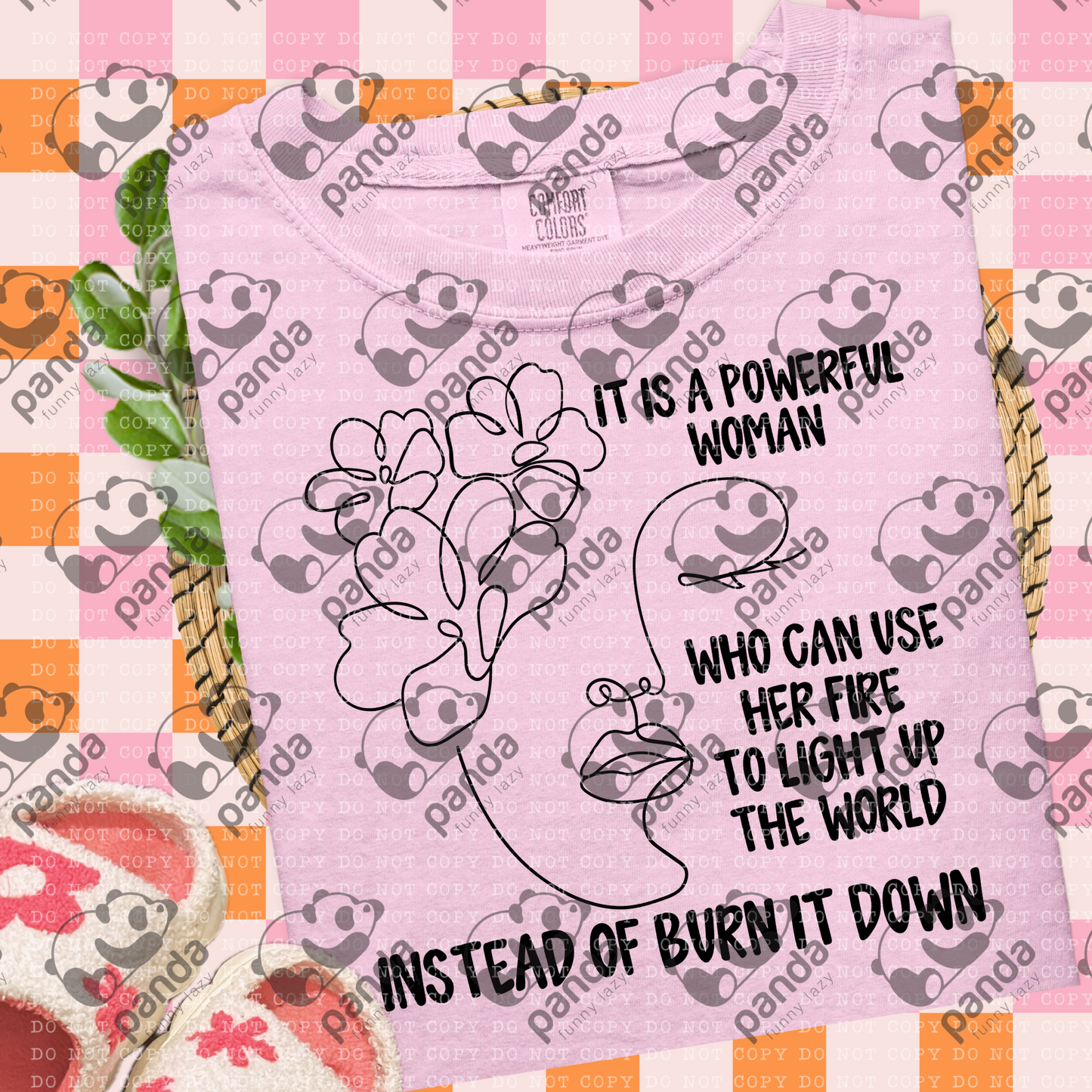 It is a powerful woman...