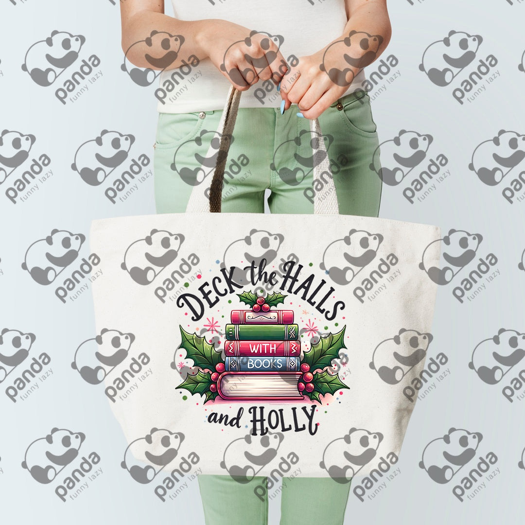 Deck the halls with books and holly