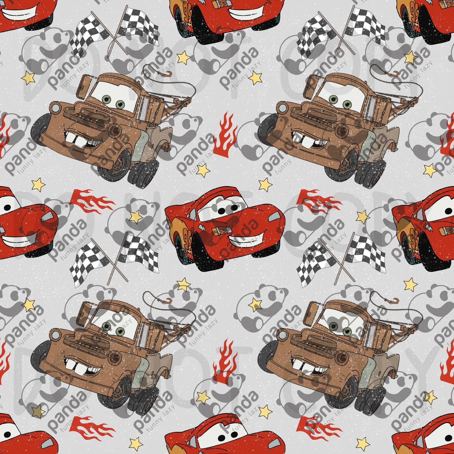 McQueen and Mater