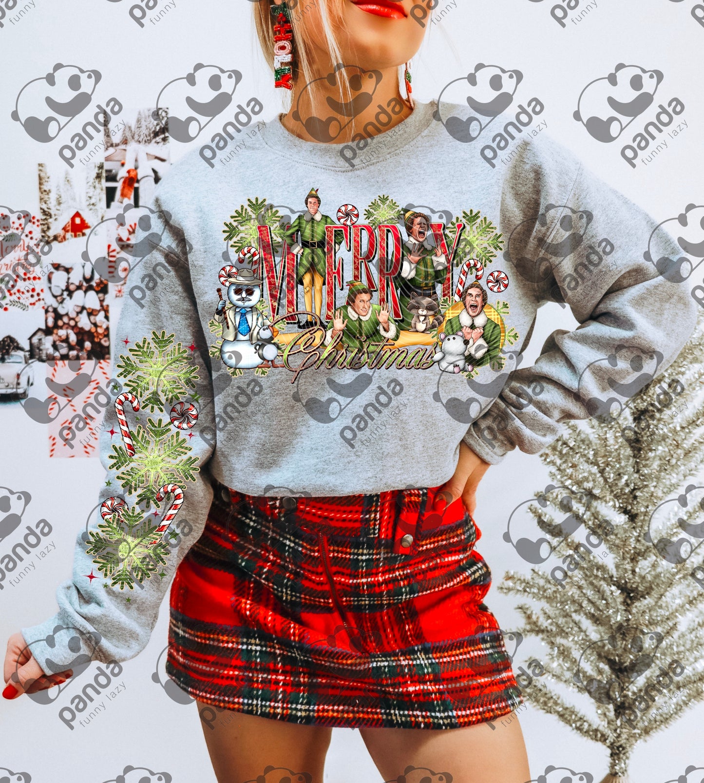 Buddy Merry Christmas with sleeve option
