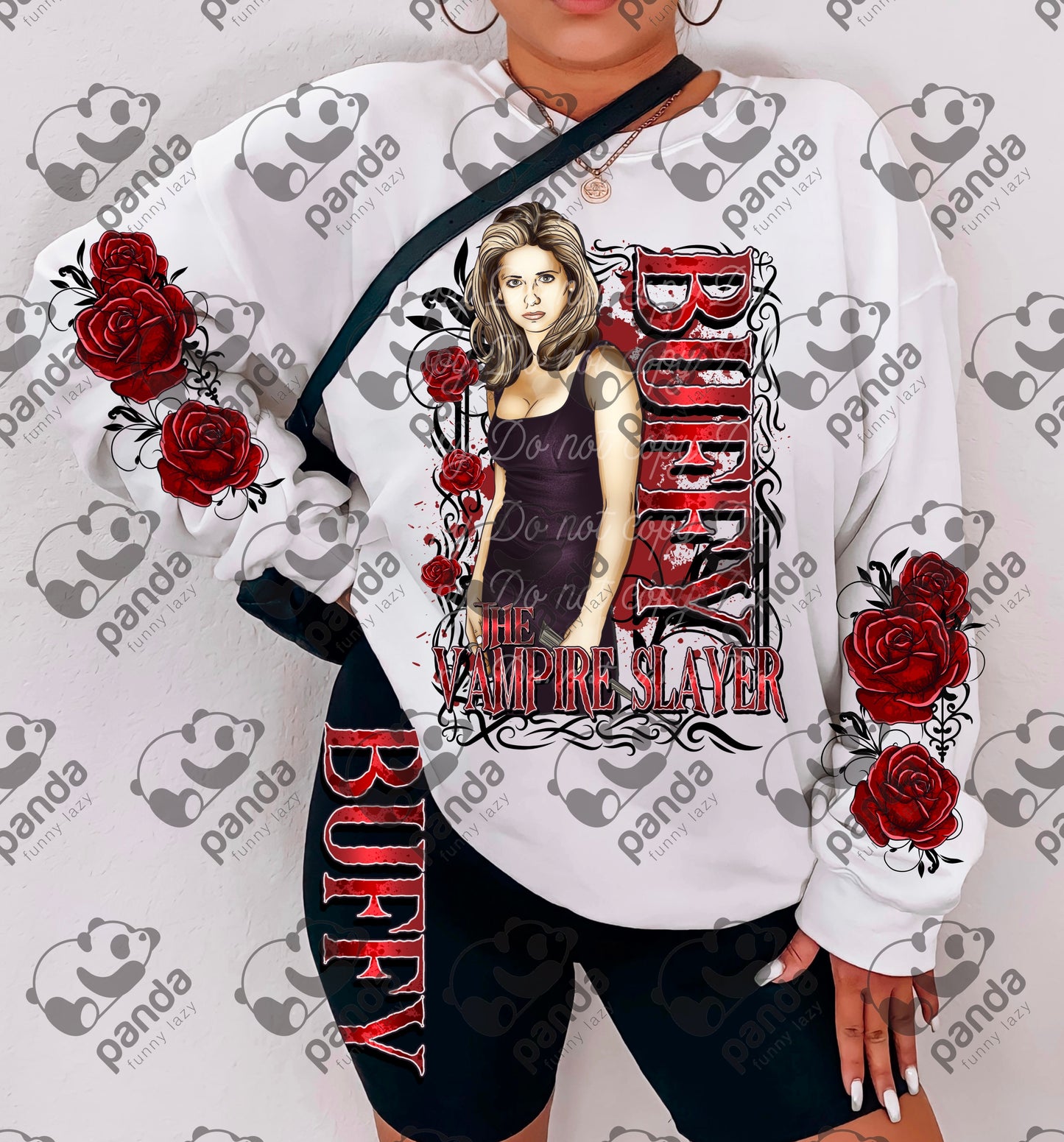 Buffy the Vampire Slayer with two sleeve options