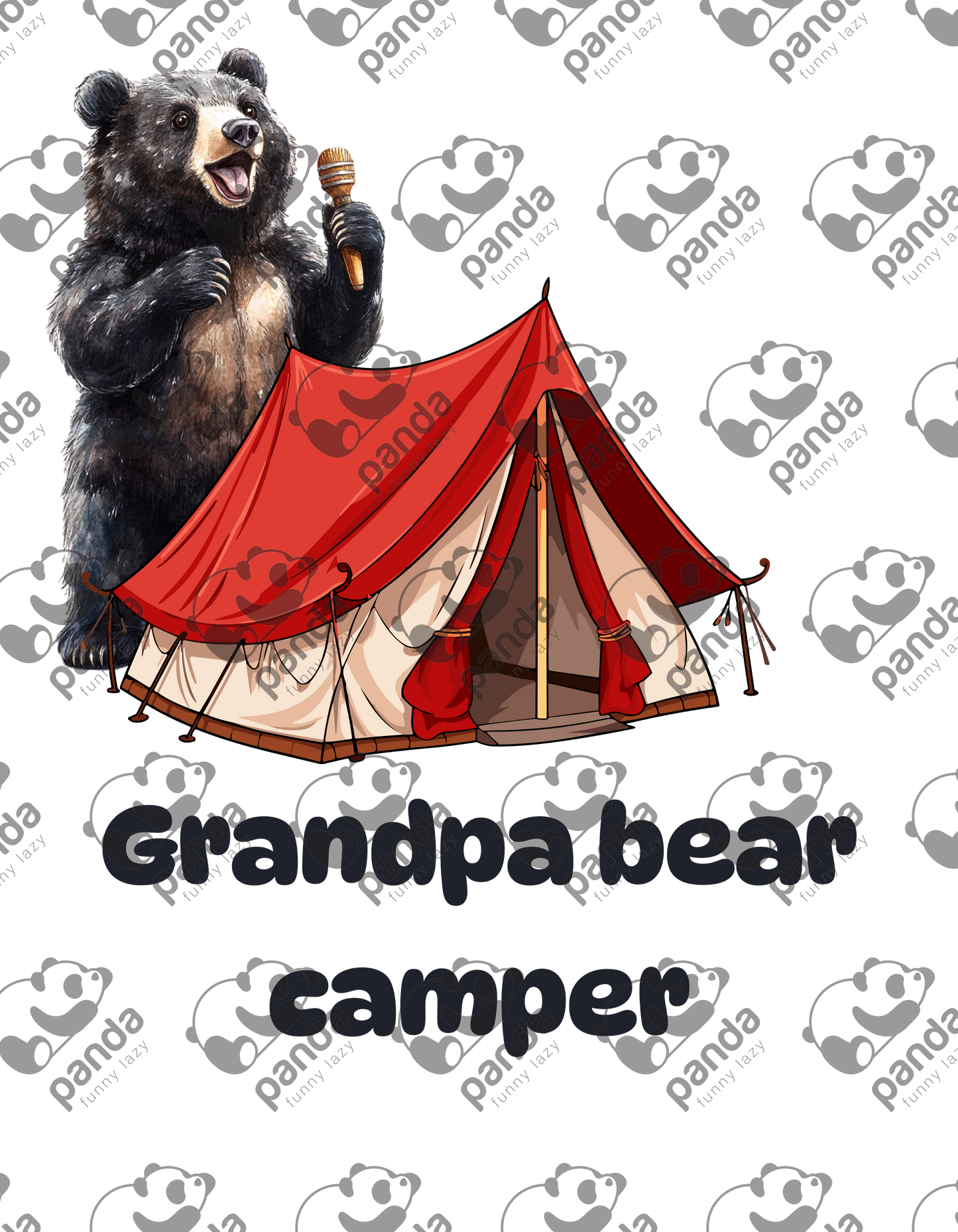 Grandpa bear camper
