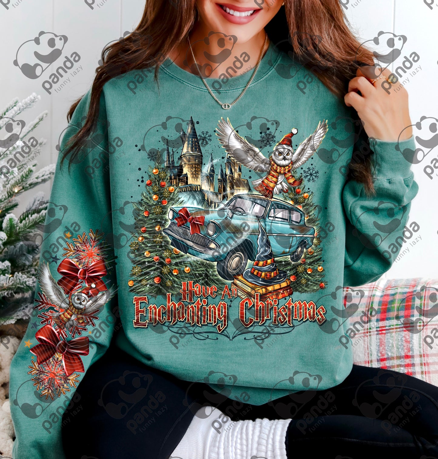 Enchanting Christmas with sleeve option