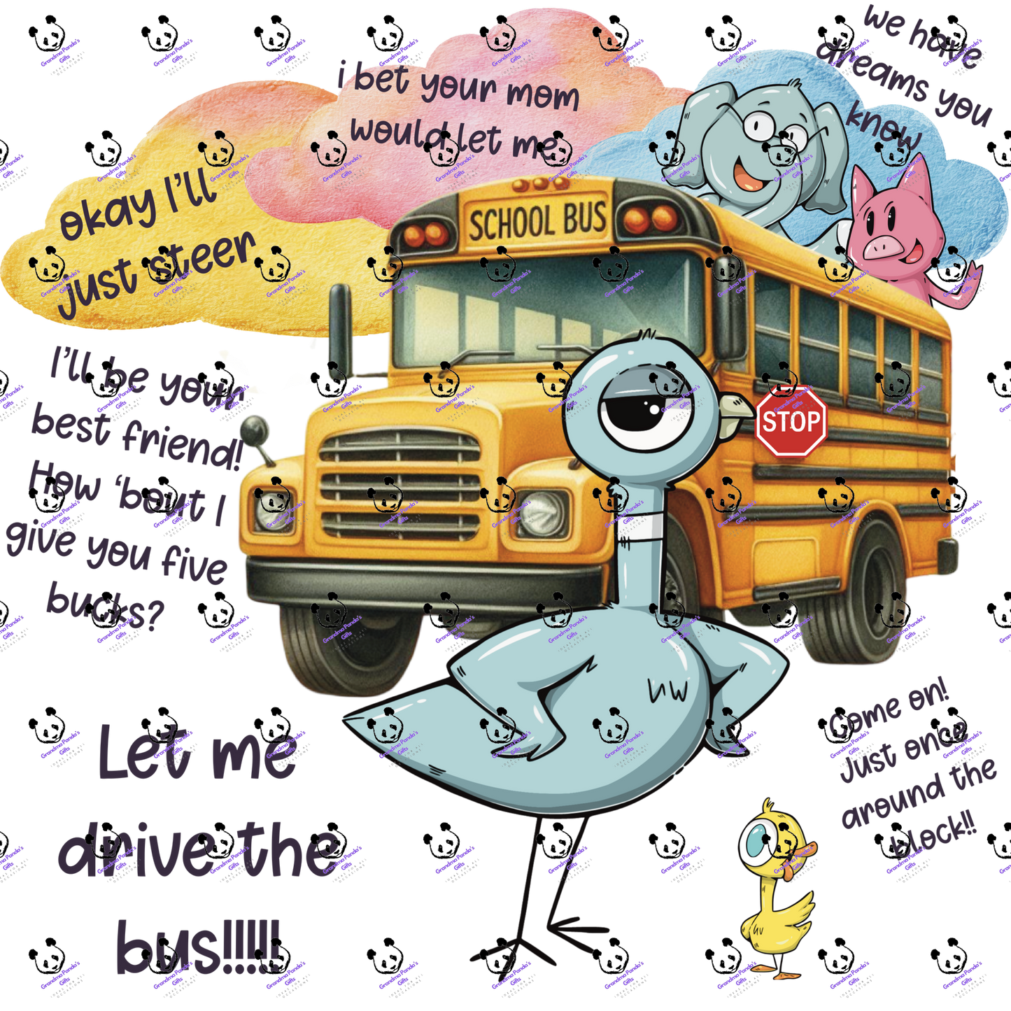Don’t let the pigeon drive the bus 2