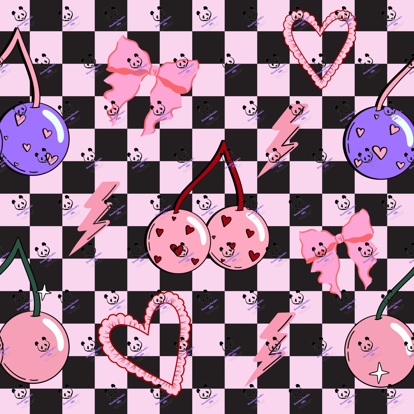 Cherry checkerboard