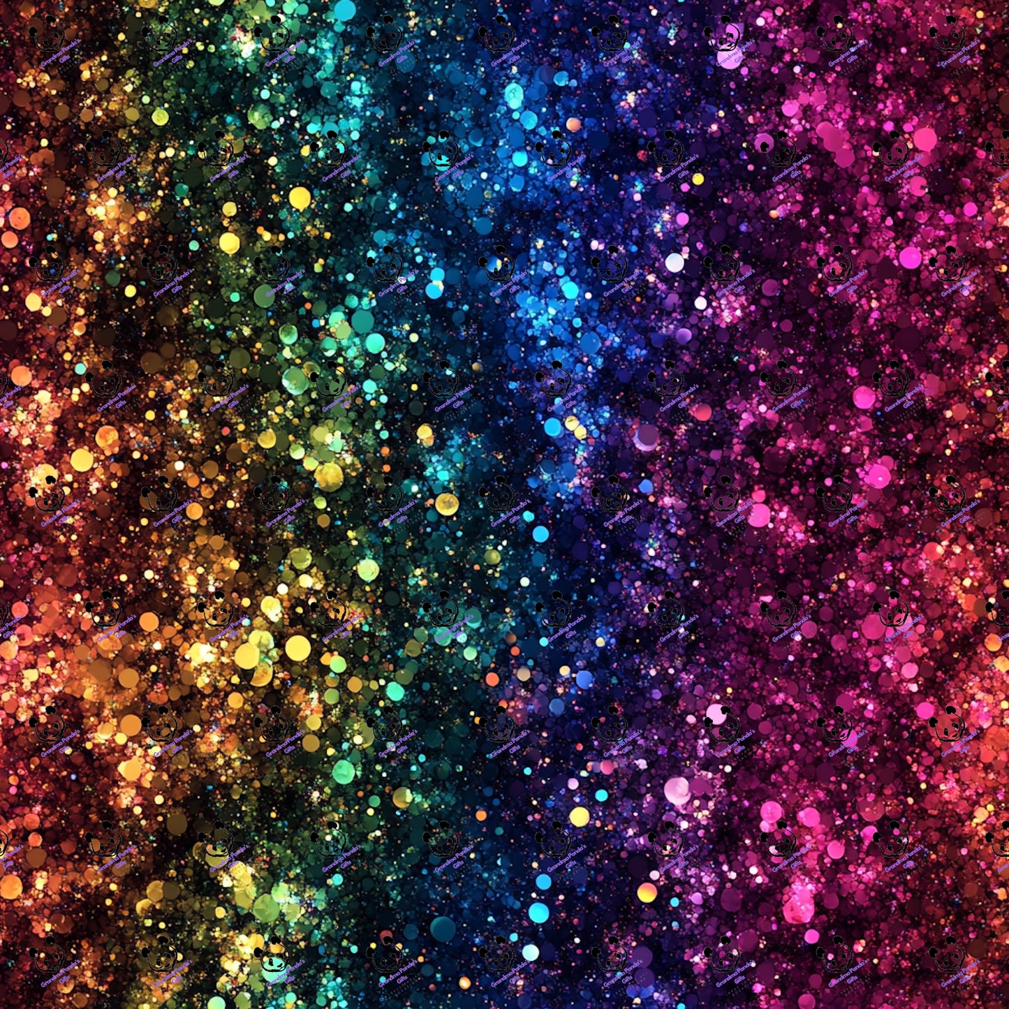 Sequin rainbow