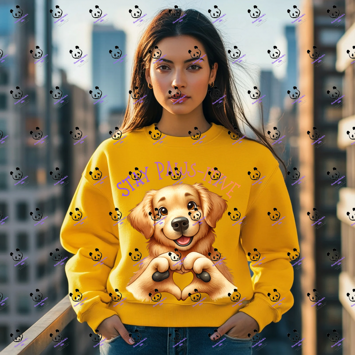 Stay paws-itive Labrador 6