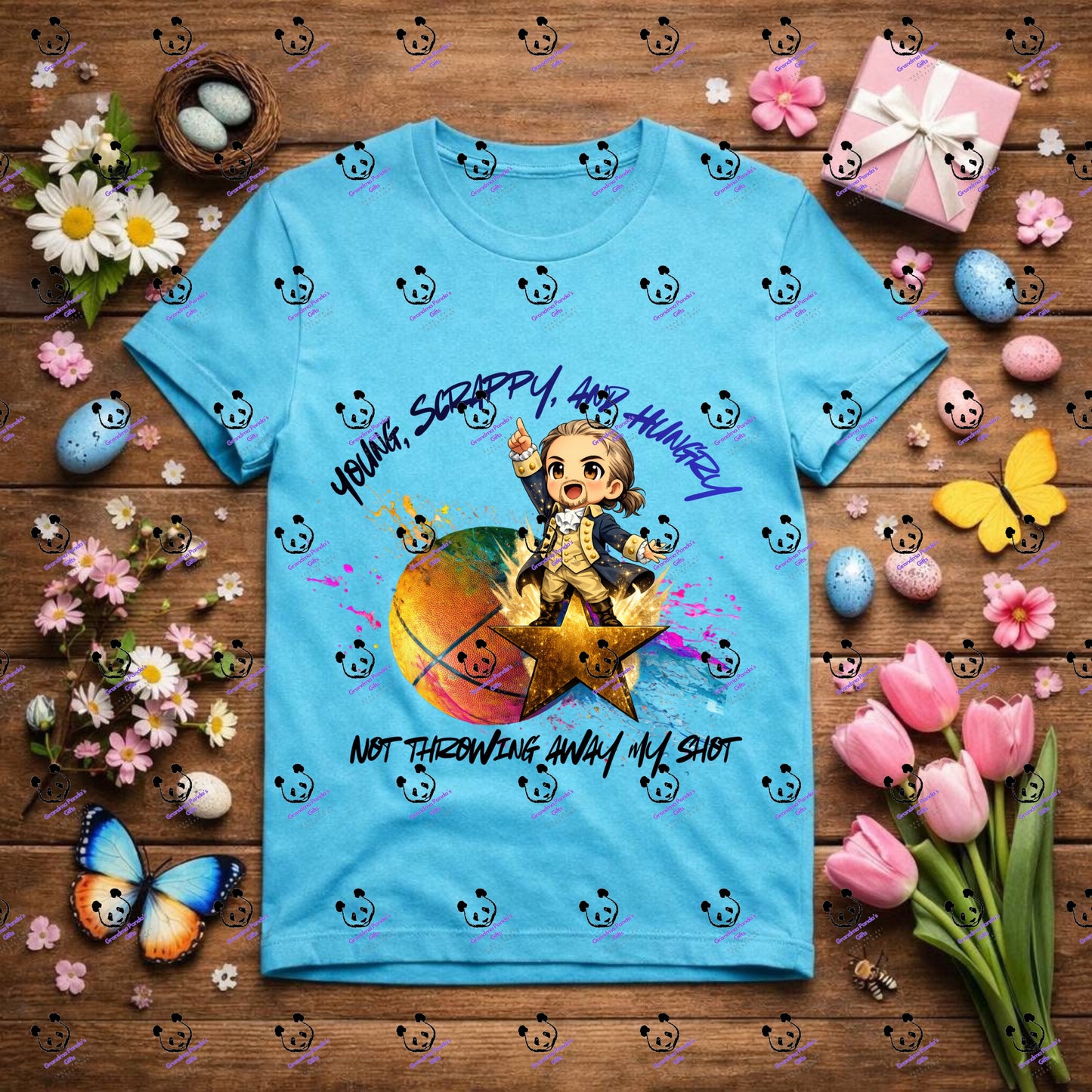 Young, scrappy and hungry- Not throwing away my shot (basketball) 3