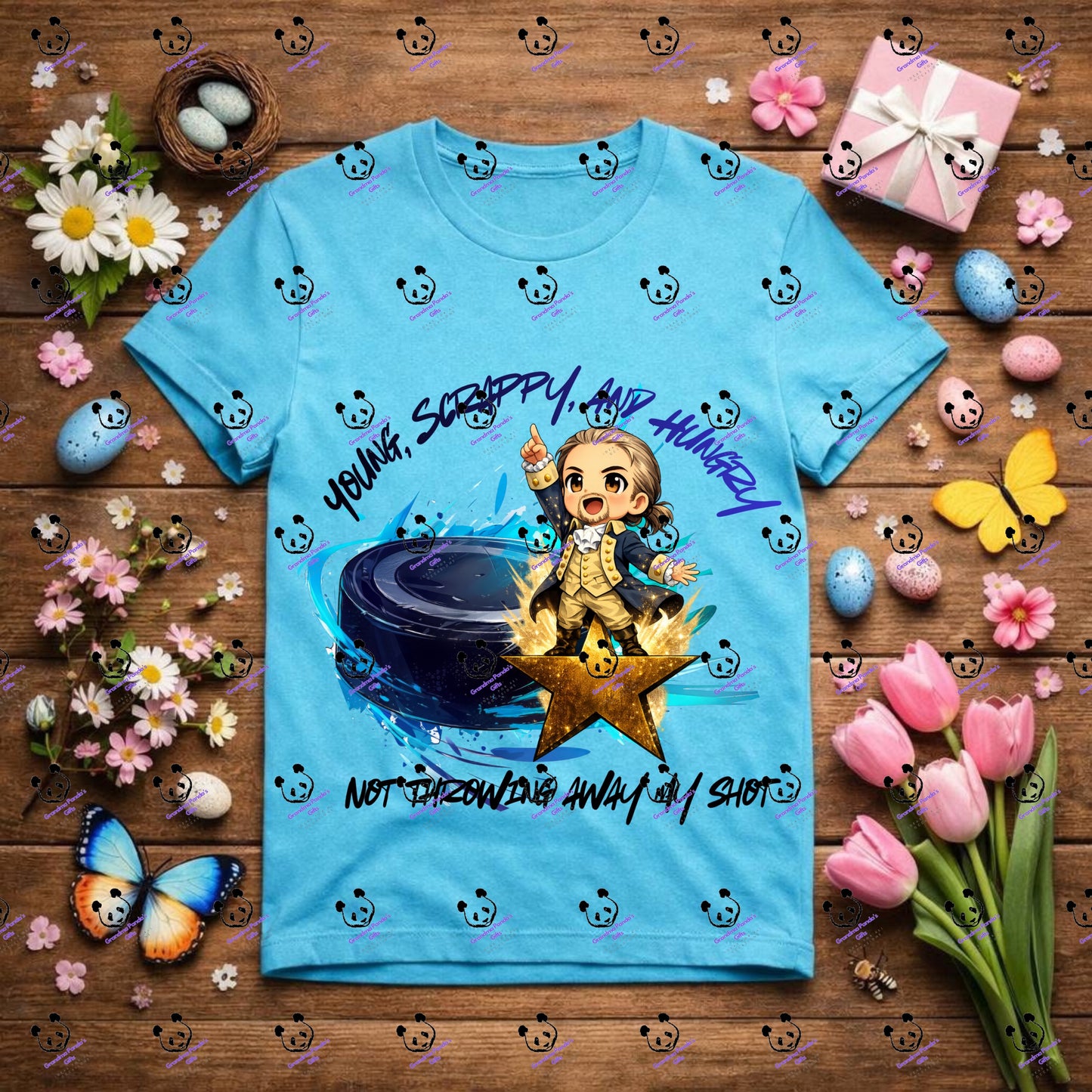 Young, scrappy and hungry- Not throwing away my shot (hockey) 2