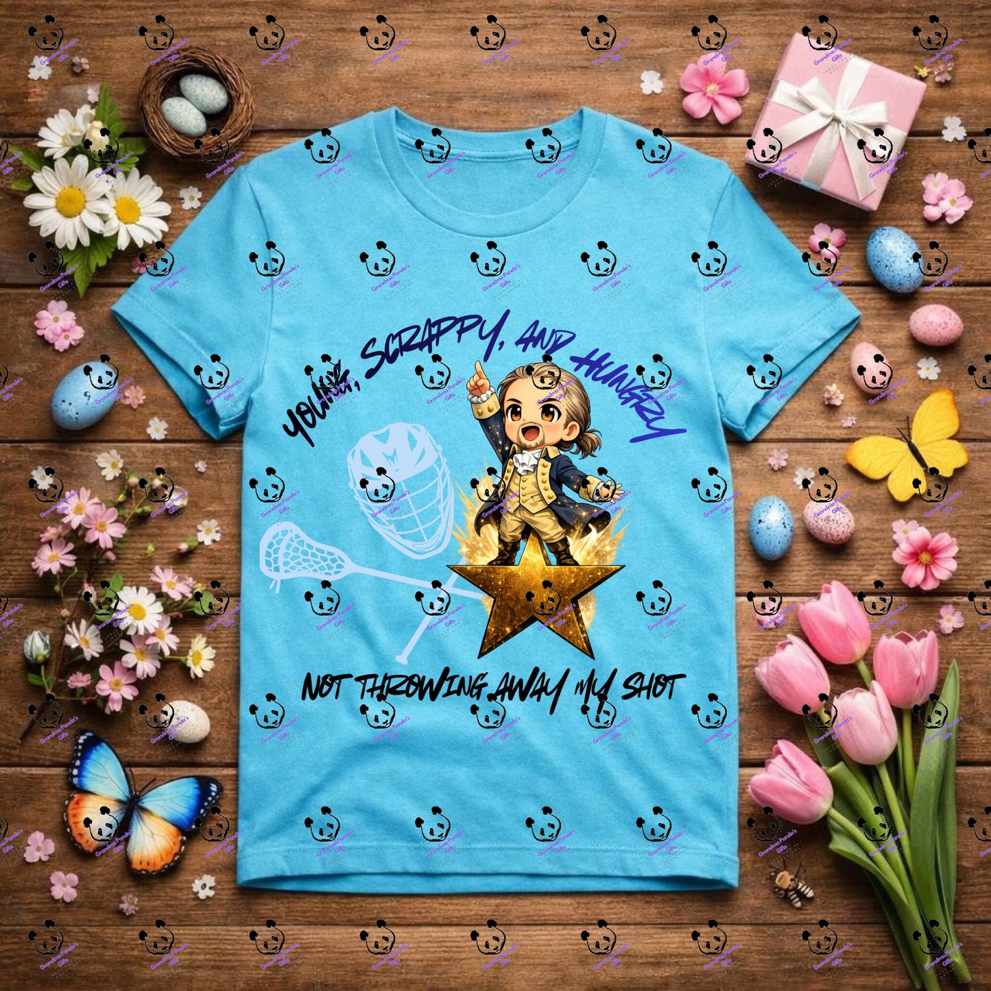 Young, scrappy and hungry- Not throwing away my shot (lacrosse) 2