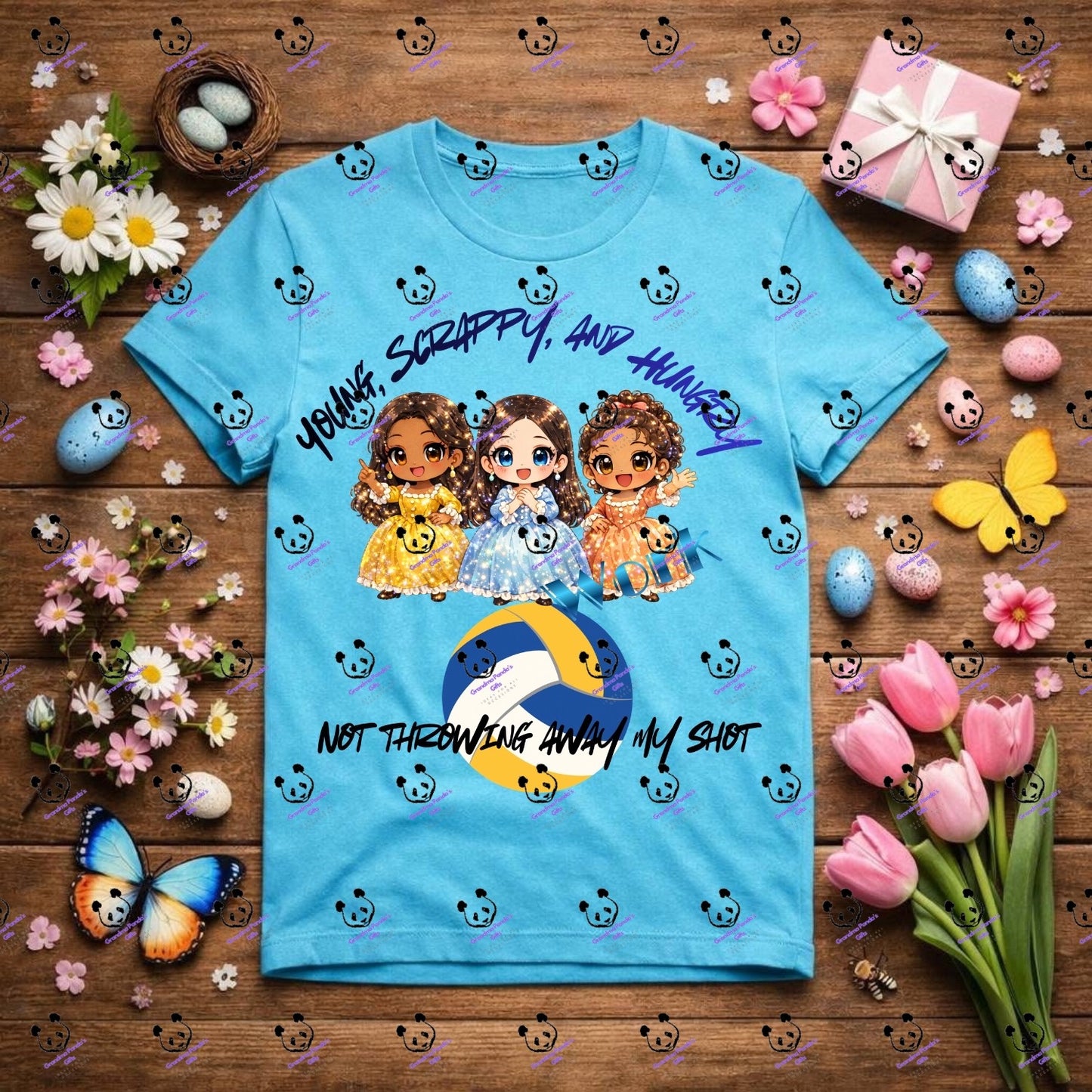 Young, scrappy and hungry- Not throwing away my shot (volleyball) 2