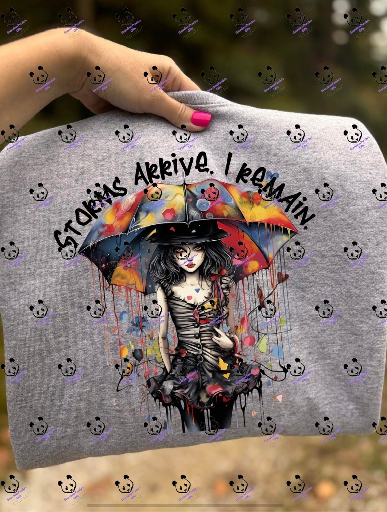 Storms arrive I remain