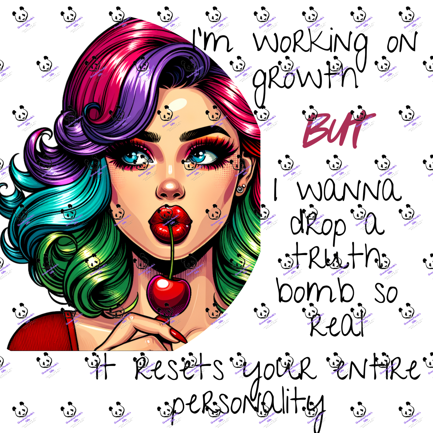 I’m working on growth…