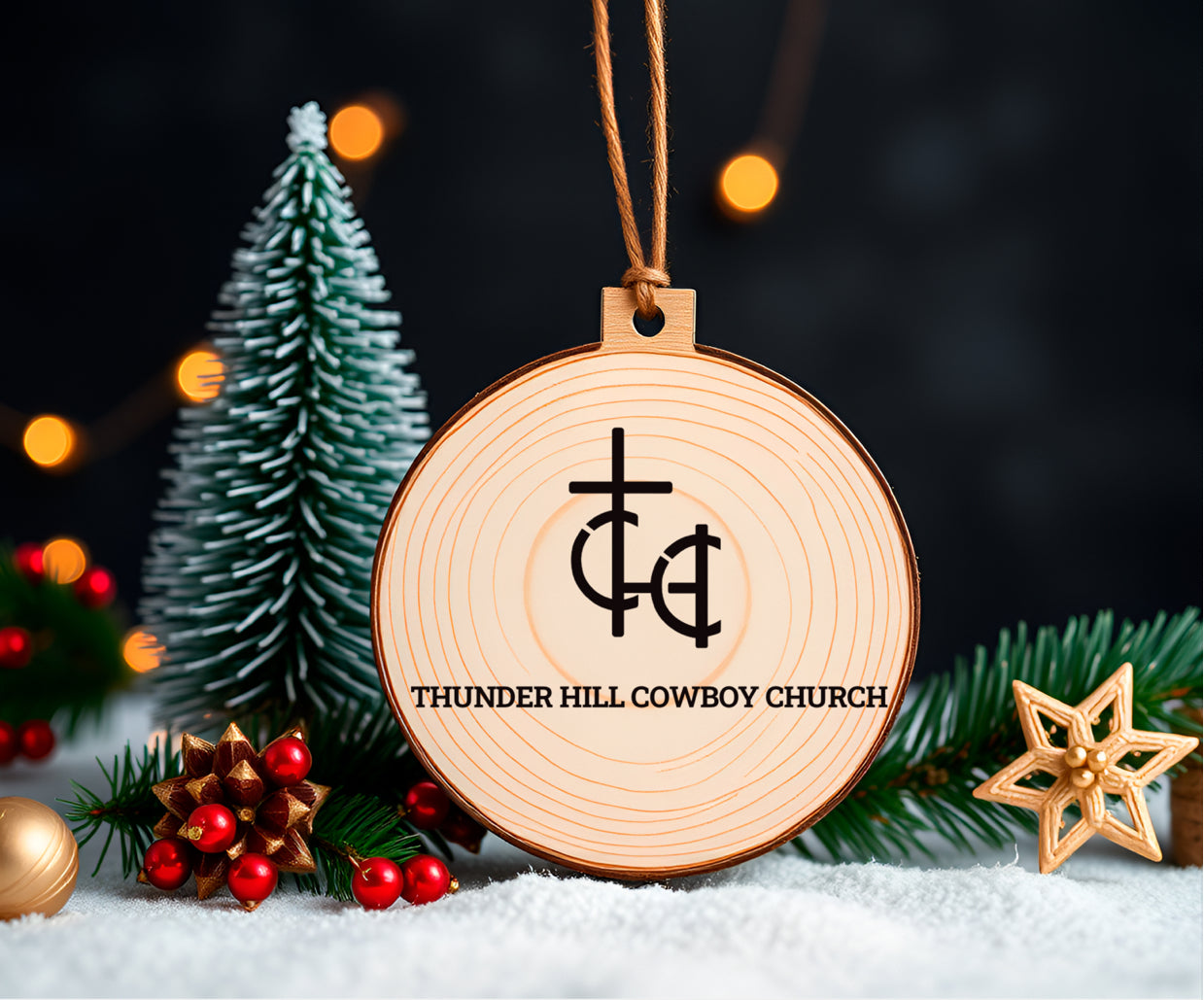 Thunder Hill Cowboy Church ornament