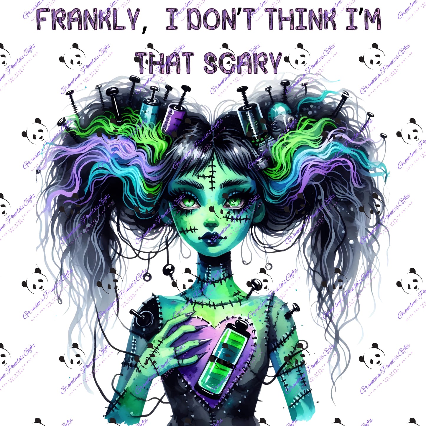 Frankly, I don’t think I’m that scary