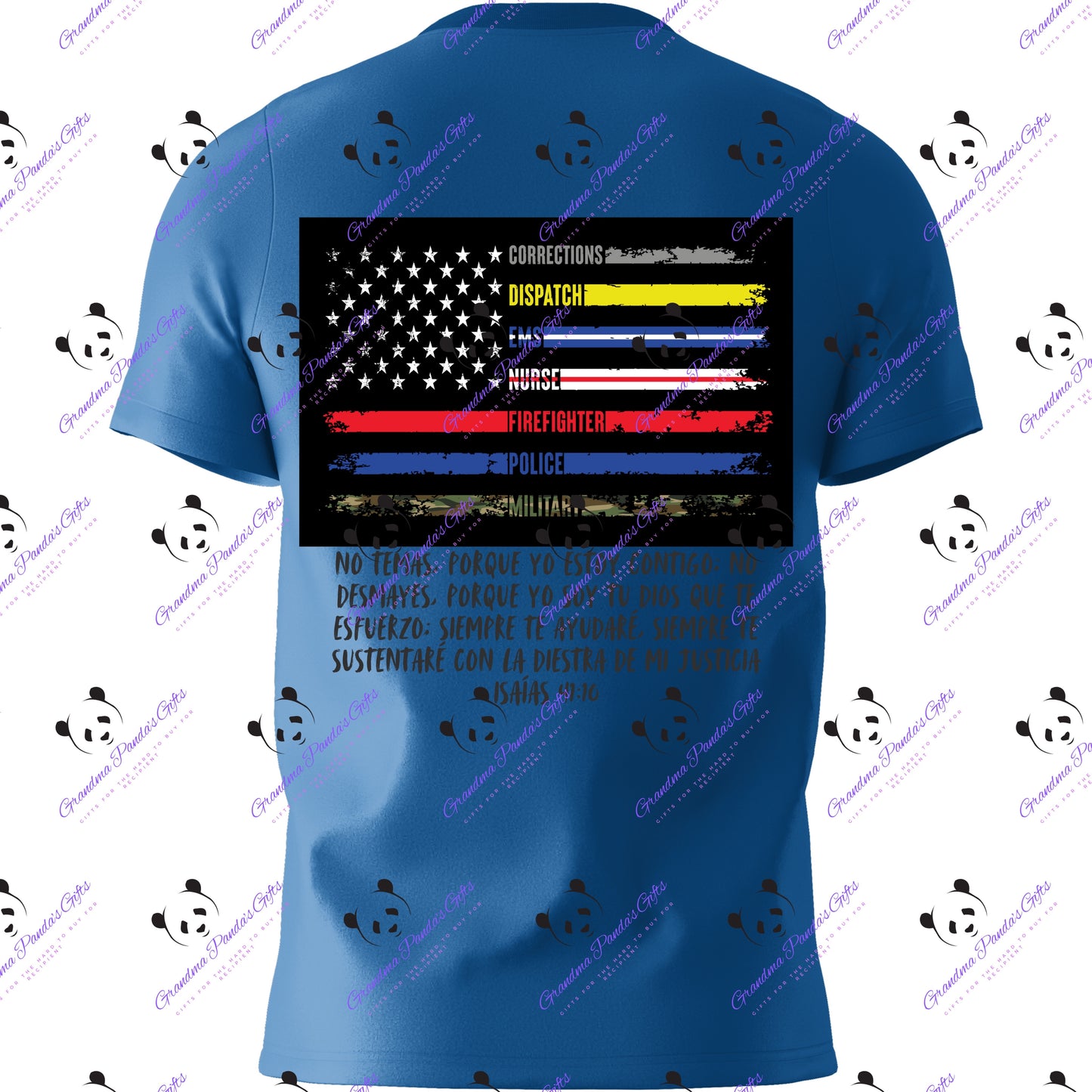 First Responders (Spanish) black text