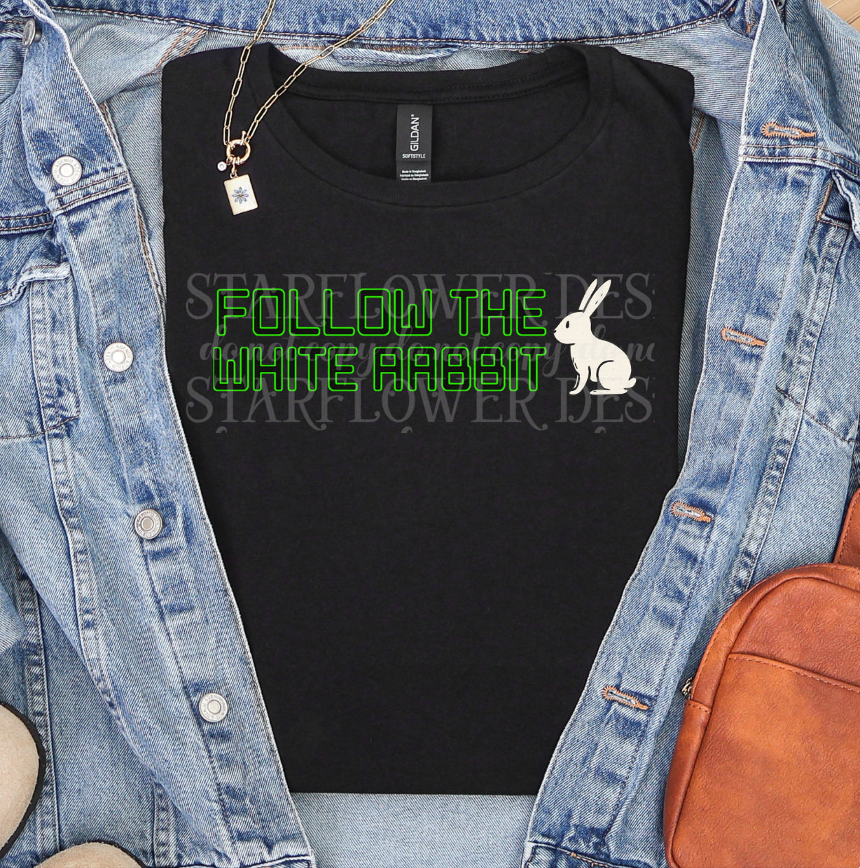 Follow rhe White Rabbit