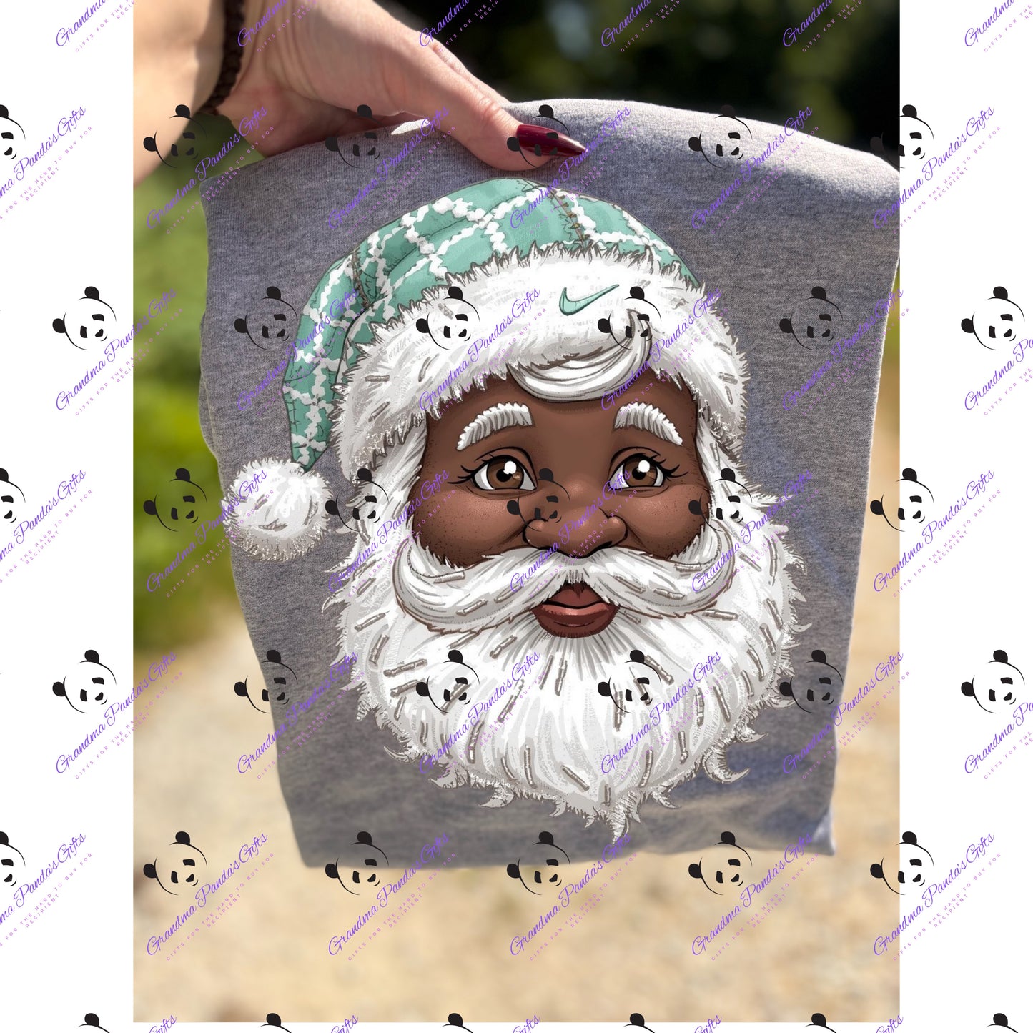 Swoosh Santa (black)