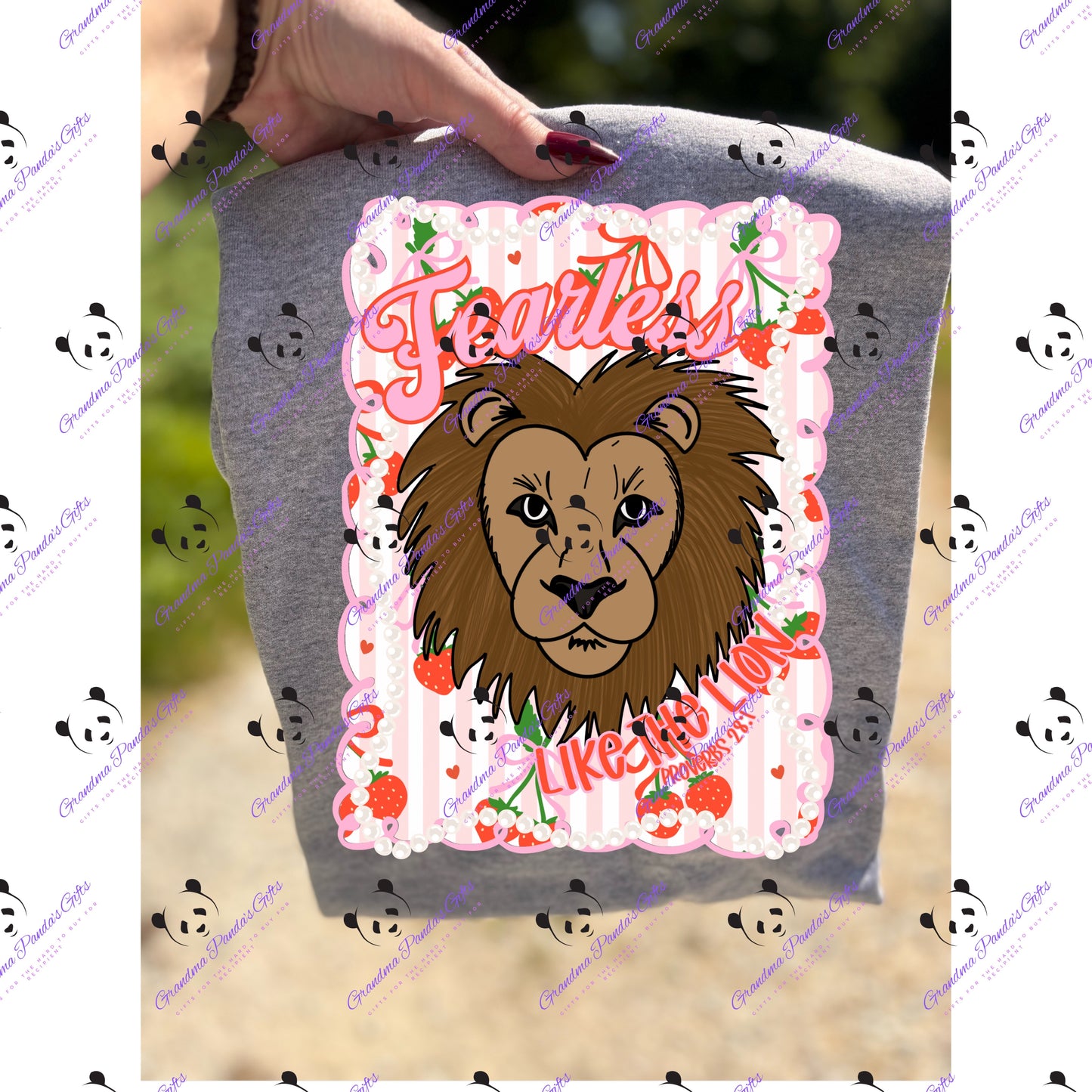 Fearless like the lion