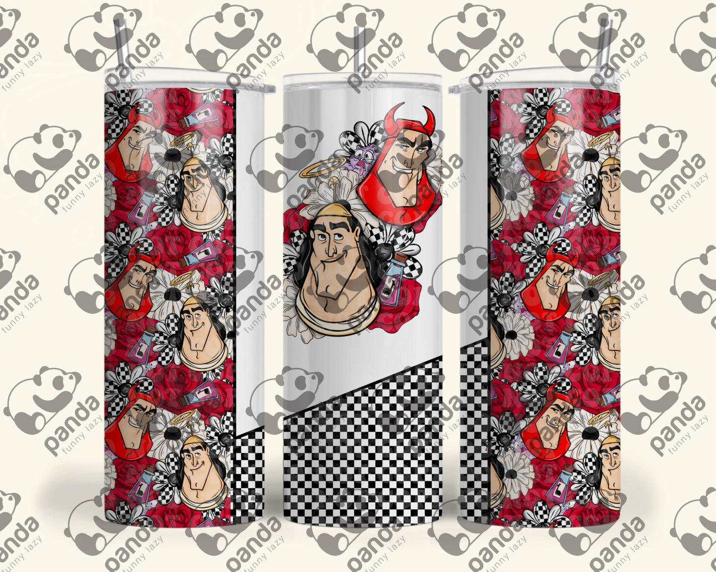 Floral angel and devil Kronk 3