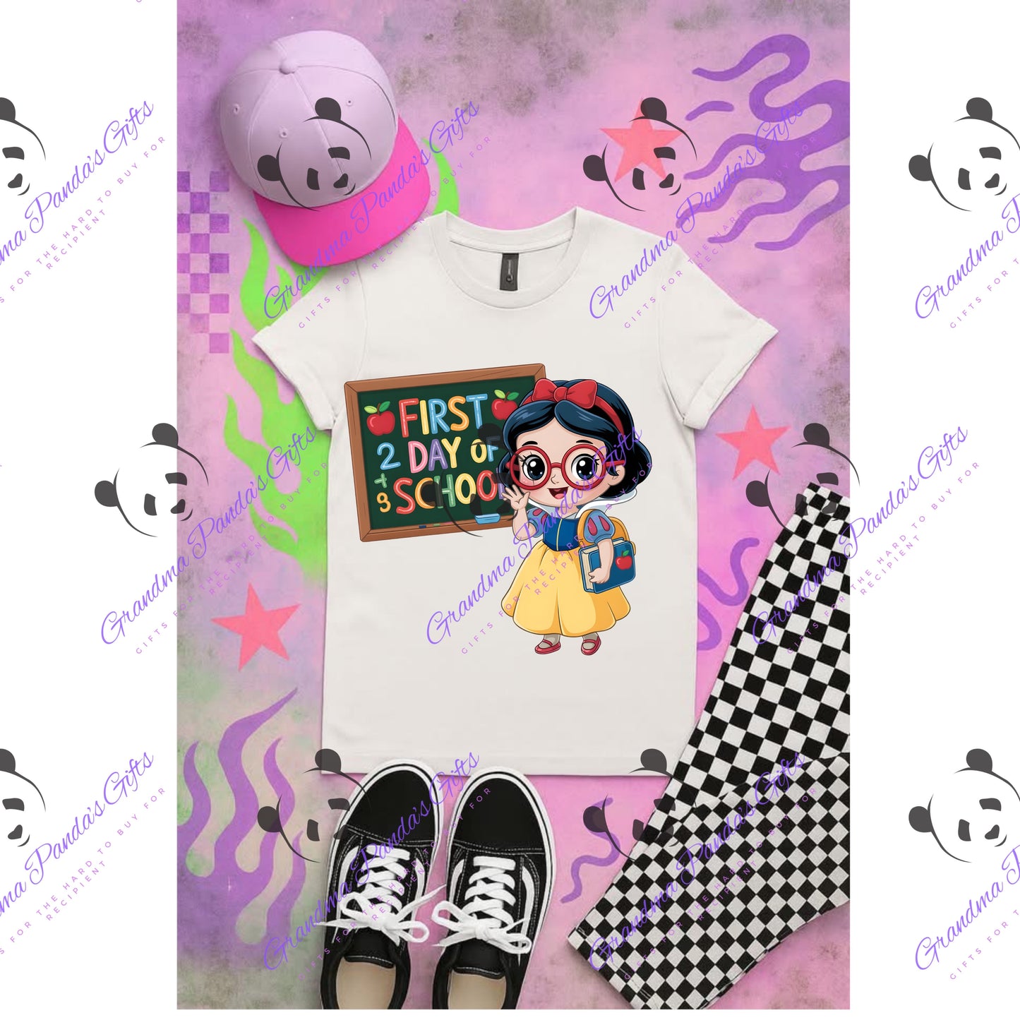 Princess First day of school 2
