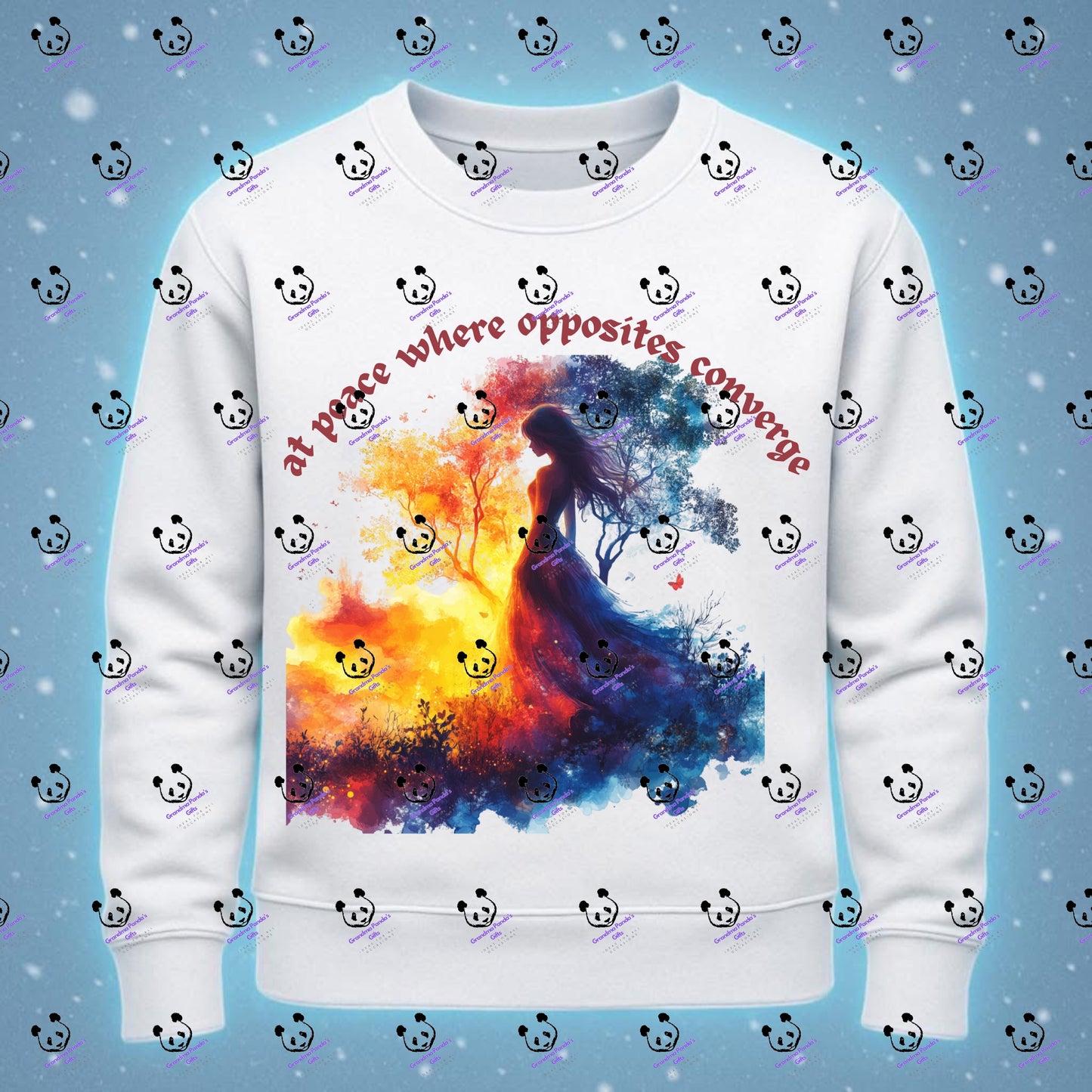 At peace where opposites converge