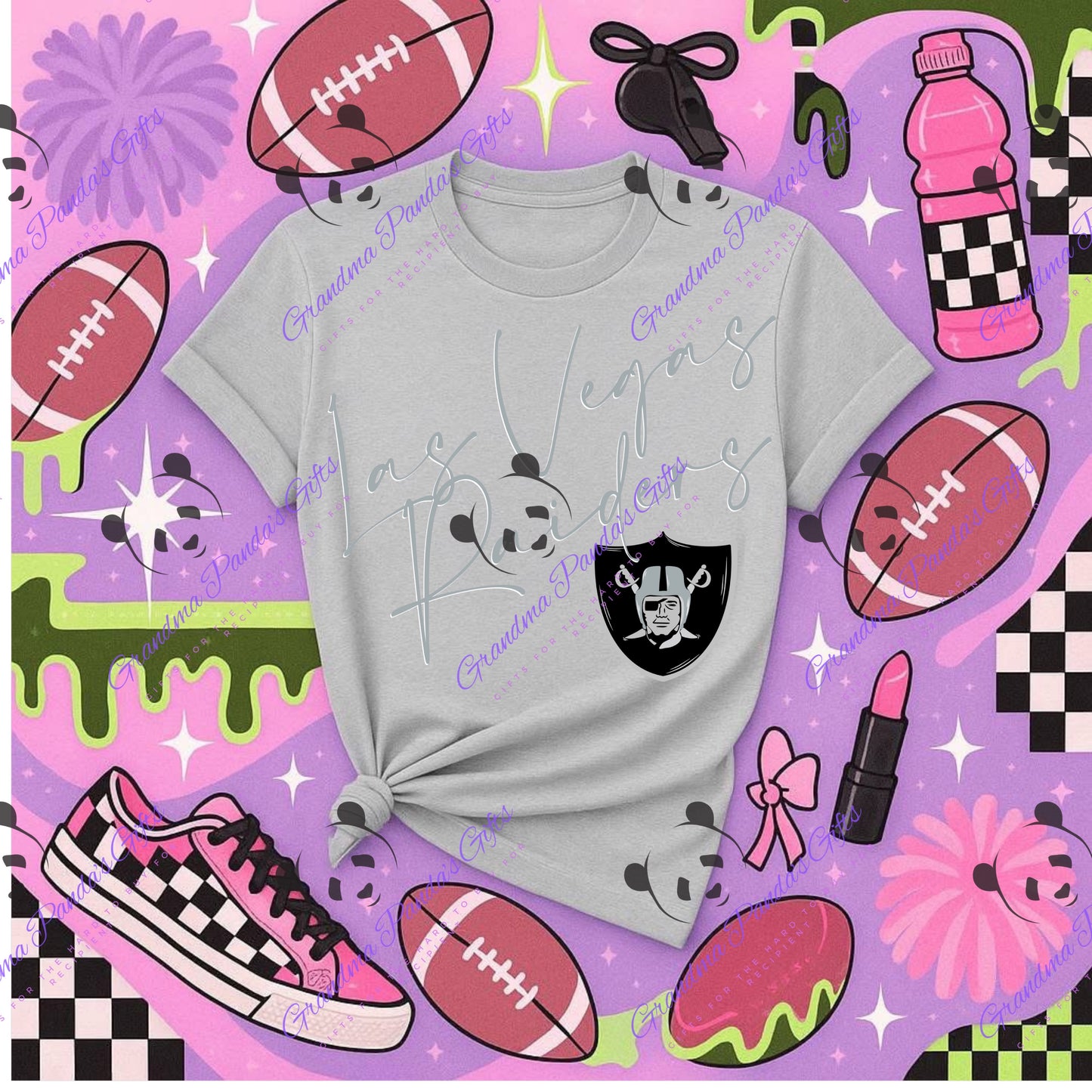 Las Vegas Raiders cursive