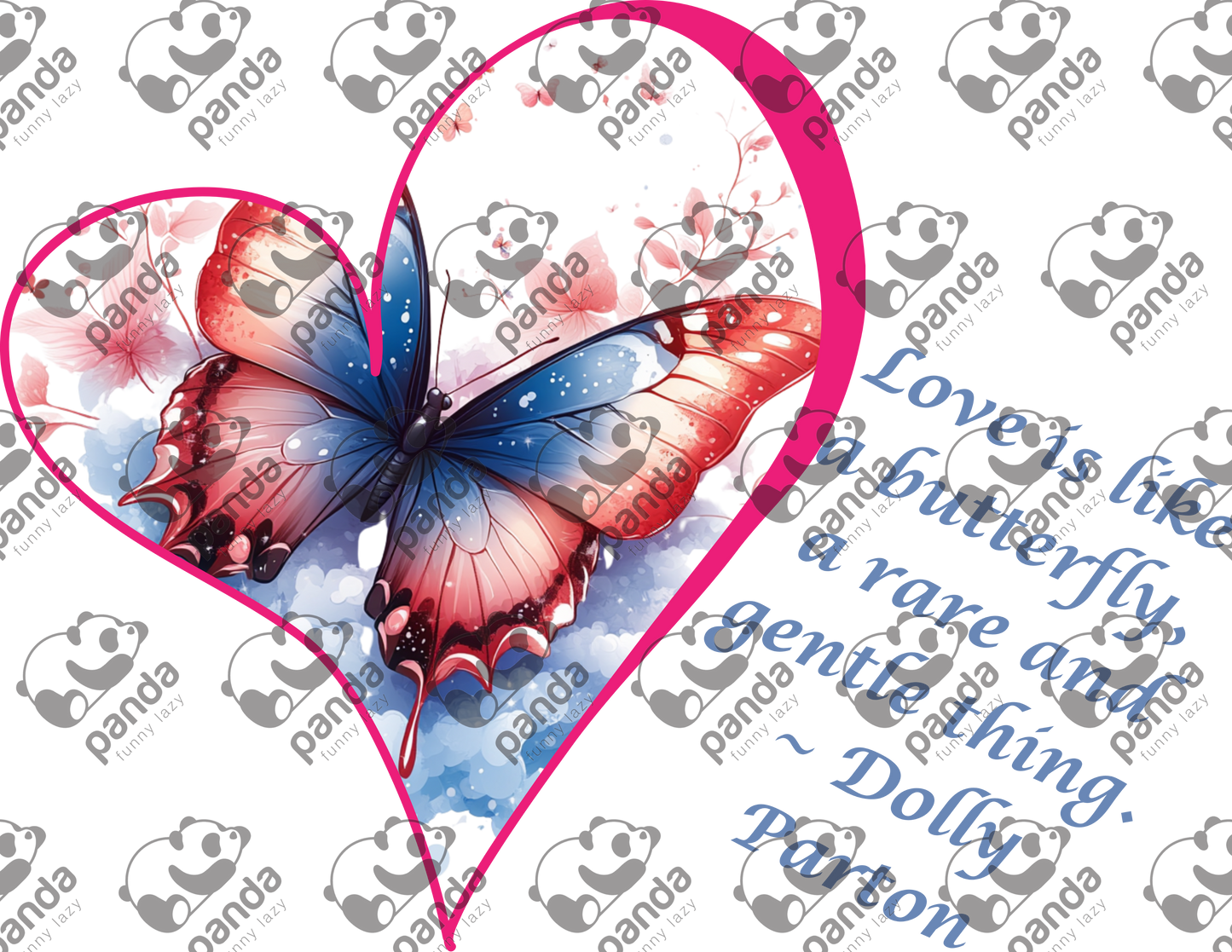 Love is like a butterfly