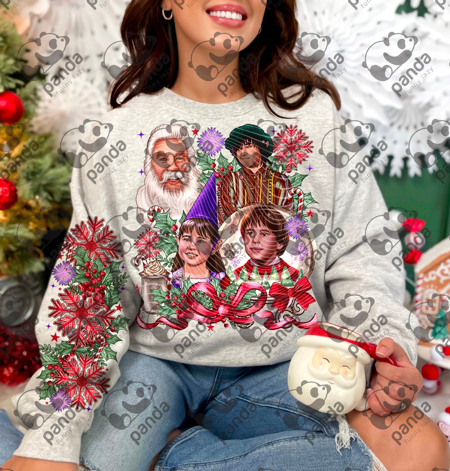 Santa Clause with sleeve option