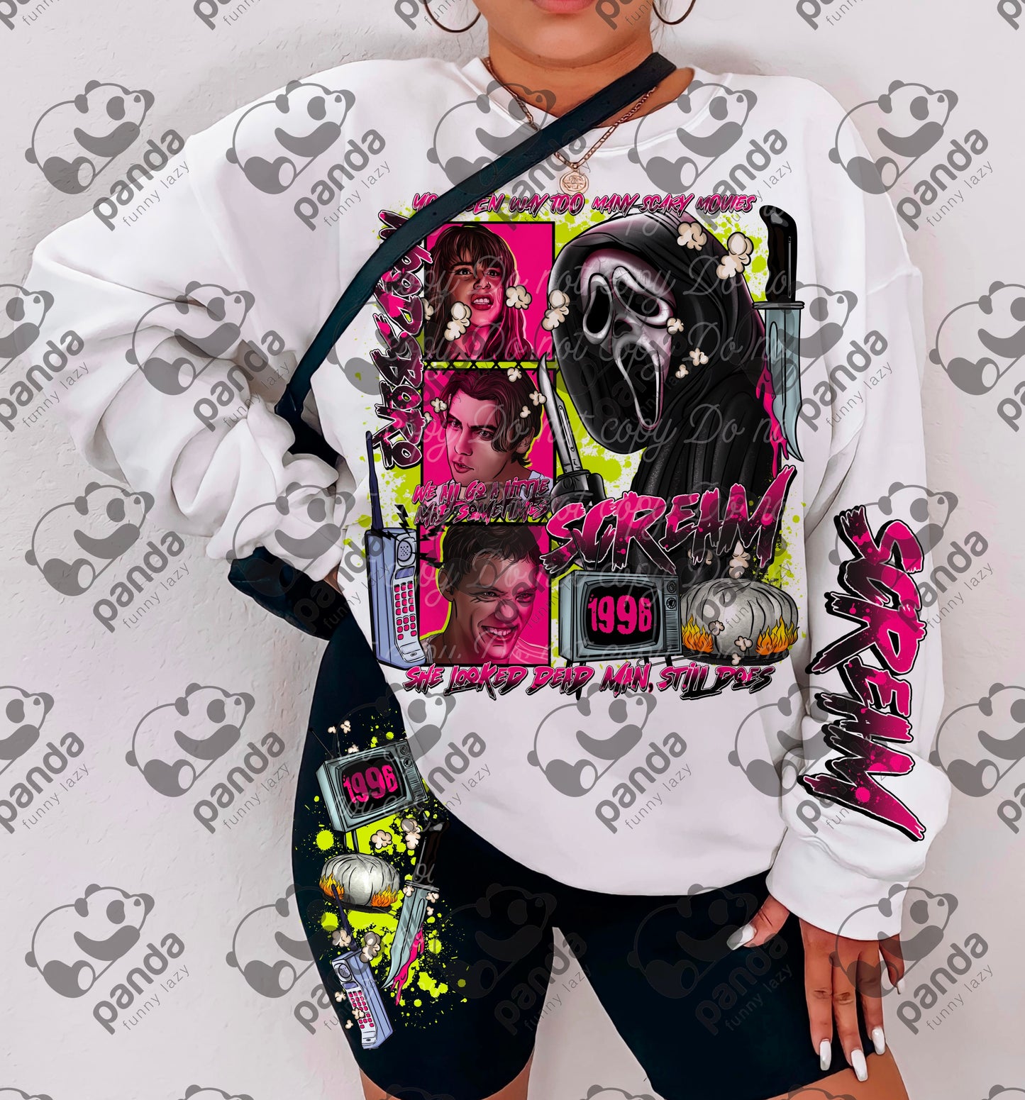 Scream with two sleeve options
