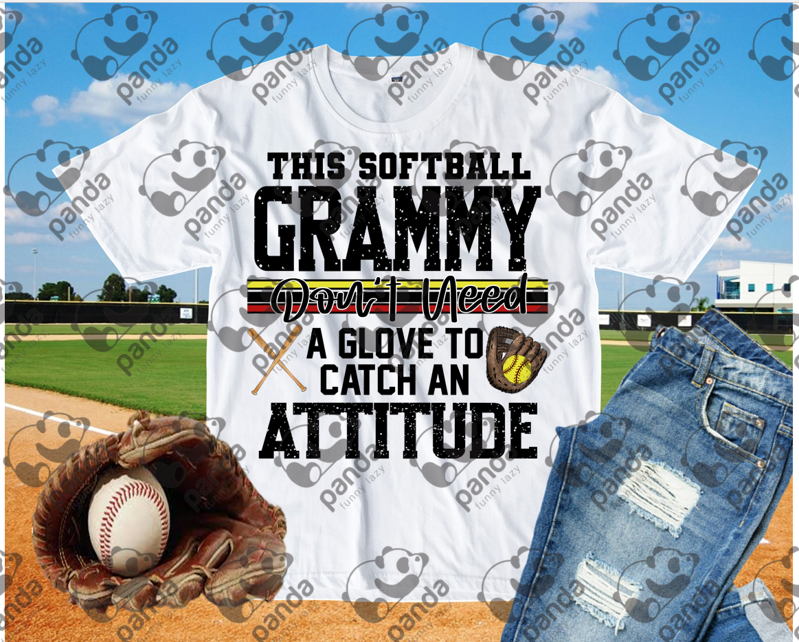 This softball grammy don't need a glove to catch an attitude