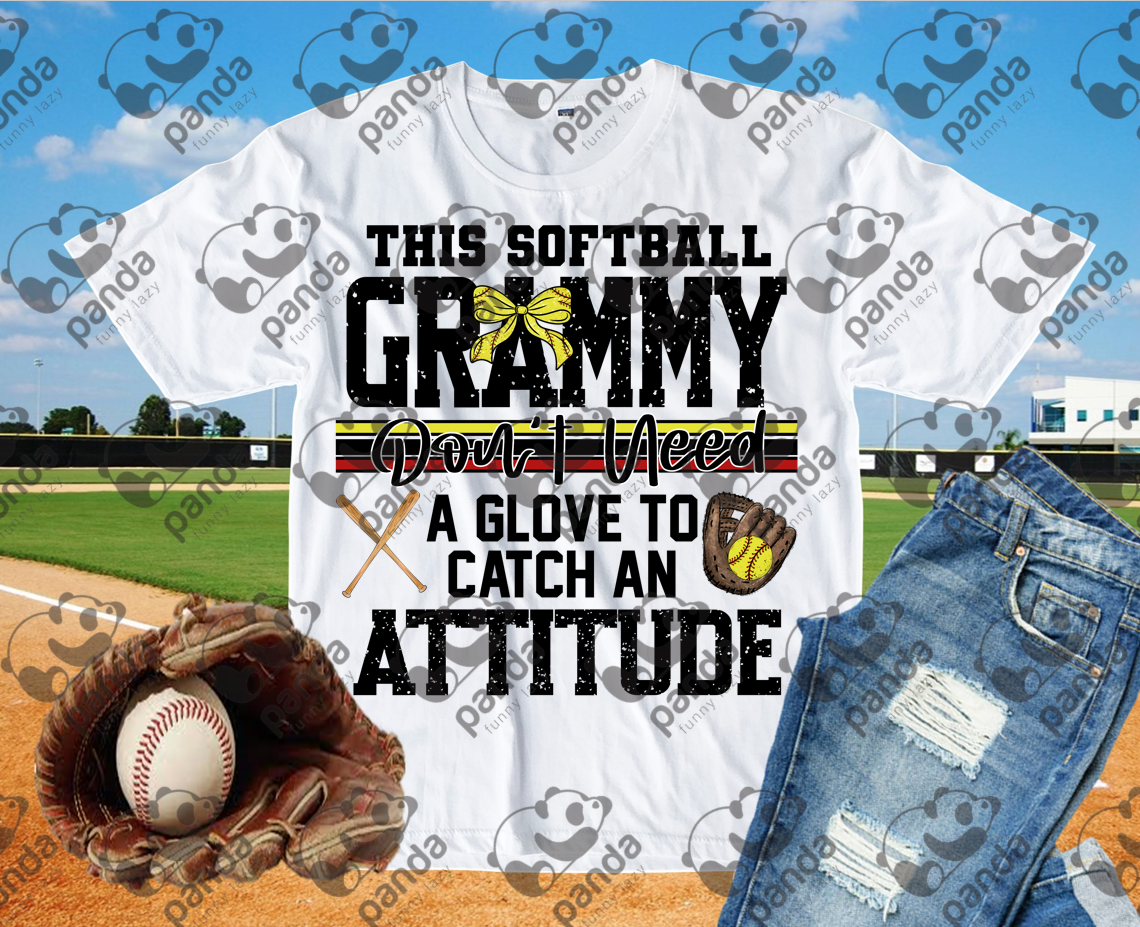 This softball grammy don't need a glove to catch an attitude 2