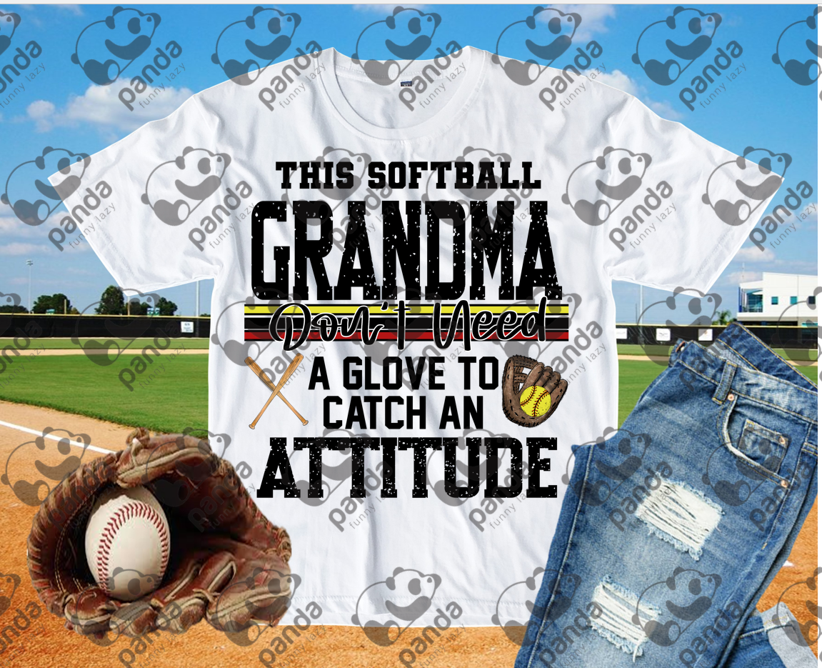 This softball grandma don't need a glove to catch an attitude