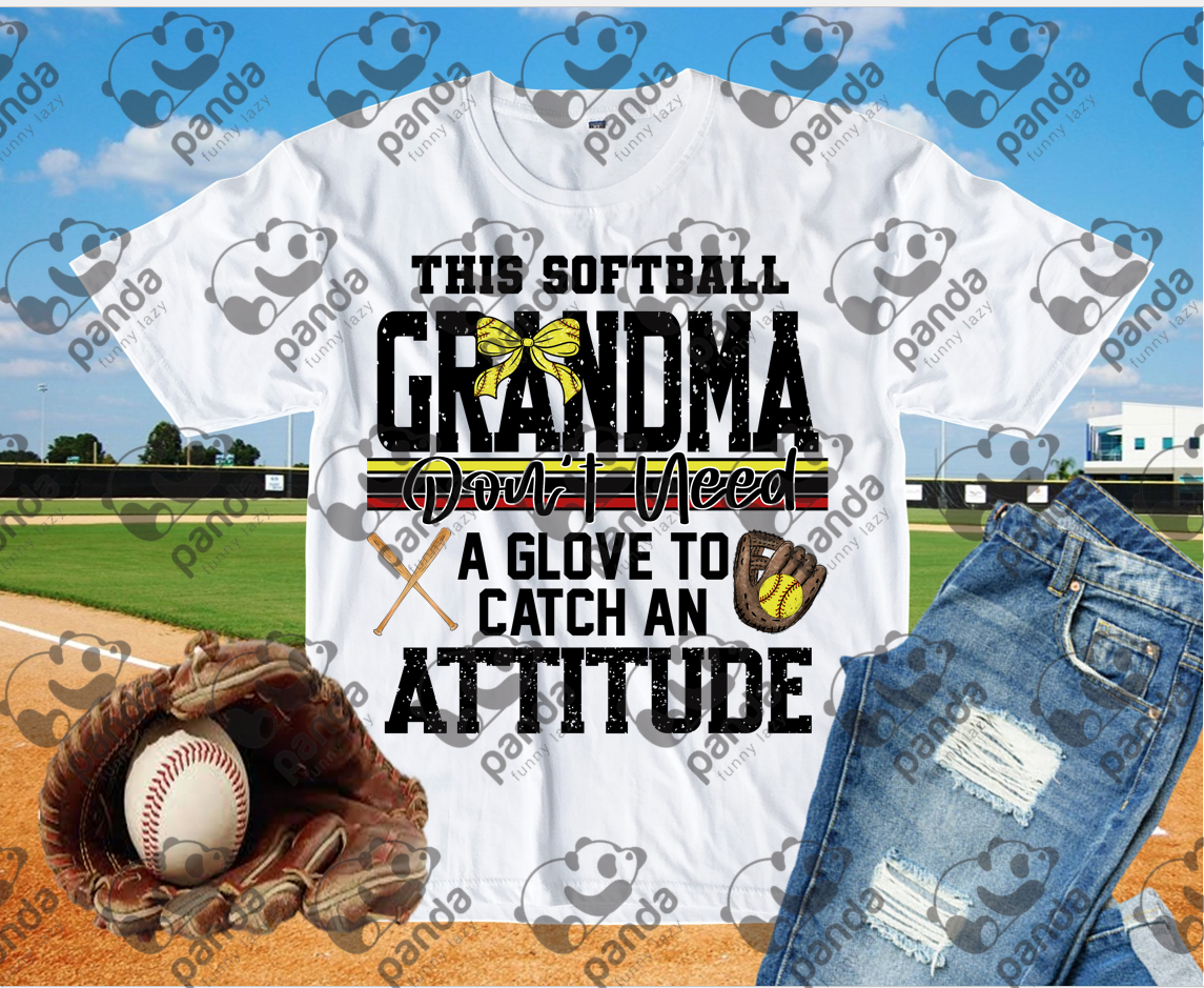 This softball grandma don't need a glove to catch an attitude 2