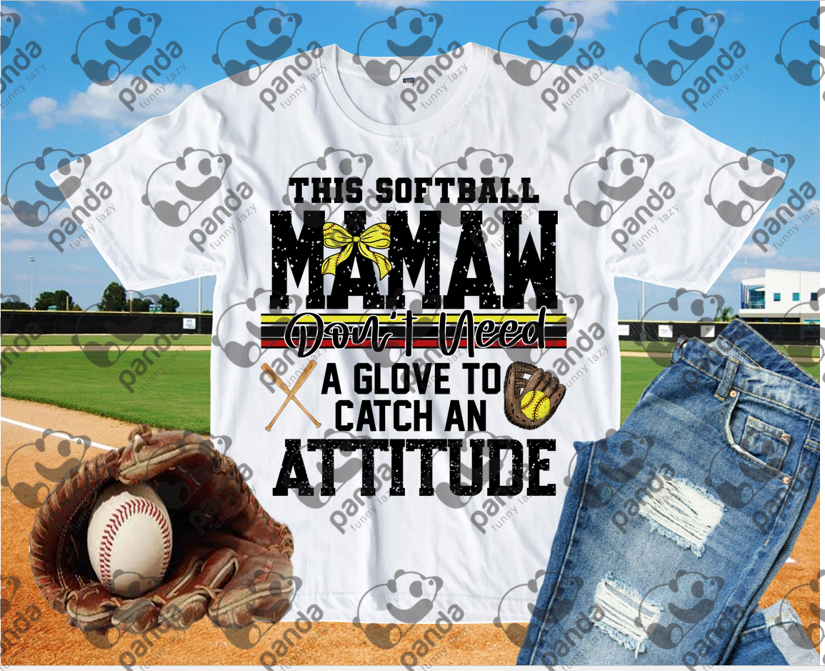 This softball mamaw don't need a glove to catch an attitude