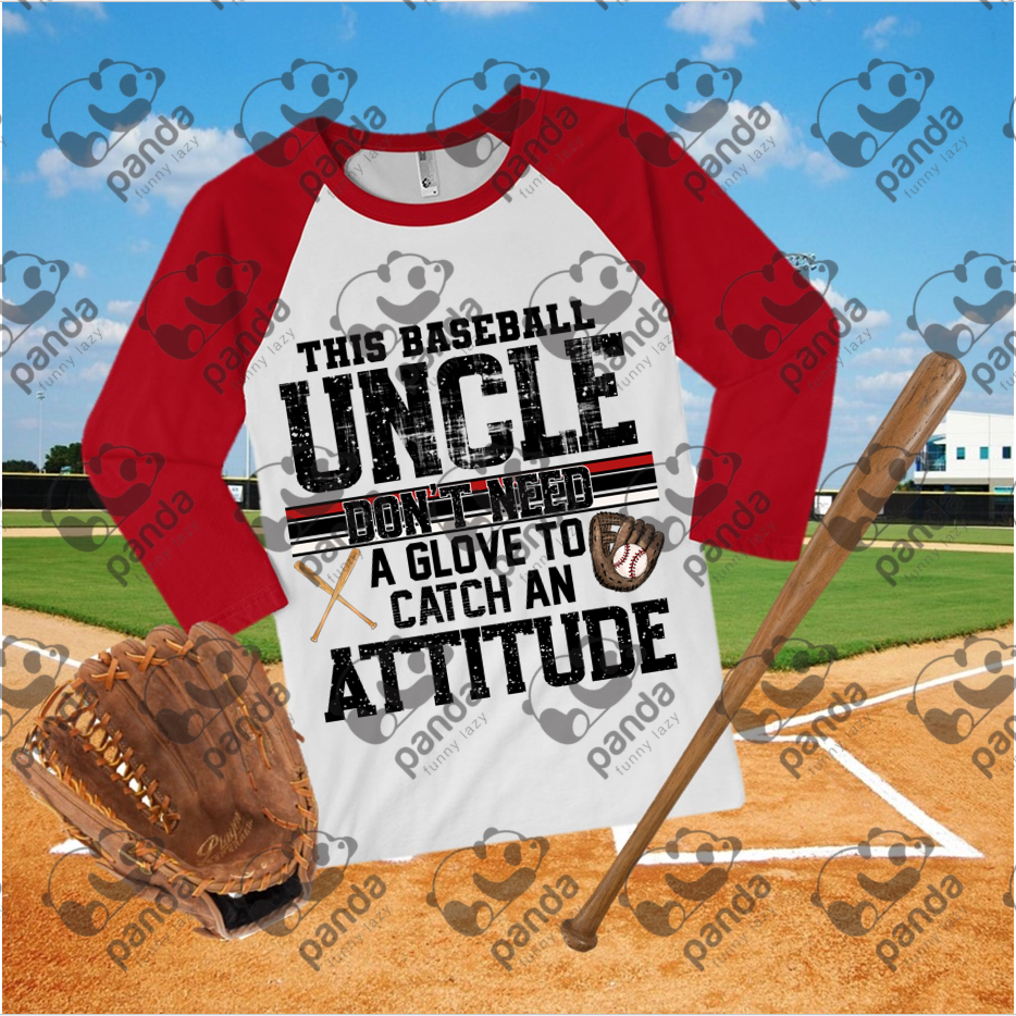 This baseball uncle don't need a glove to catch an attitude