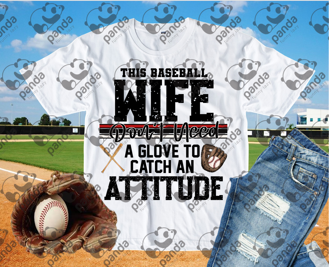 This baseball wife don't need a glove to catch an attitude 2