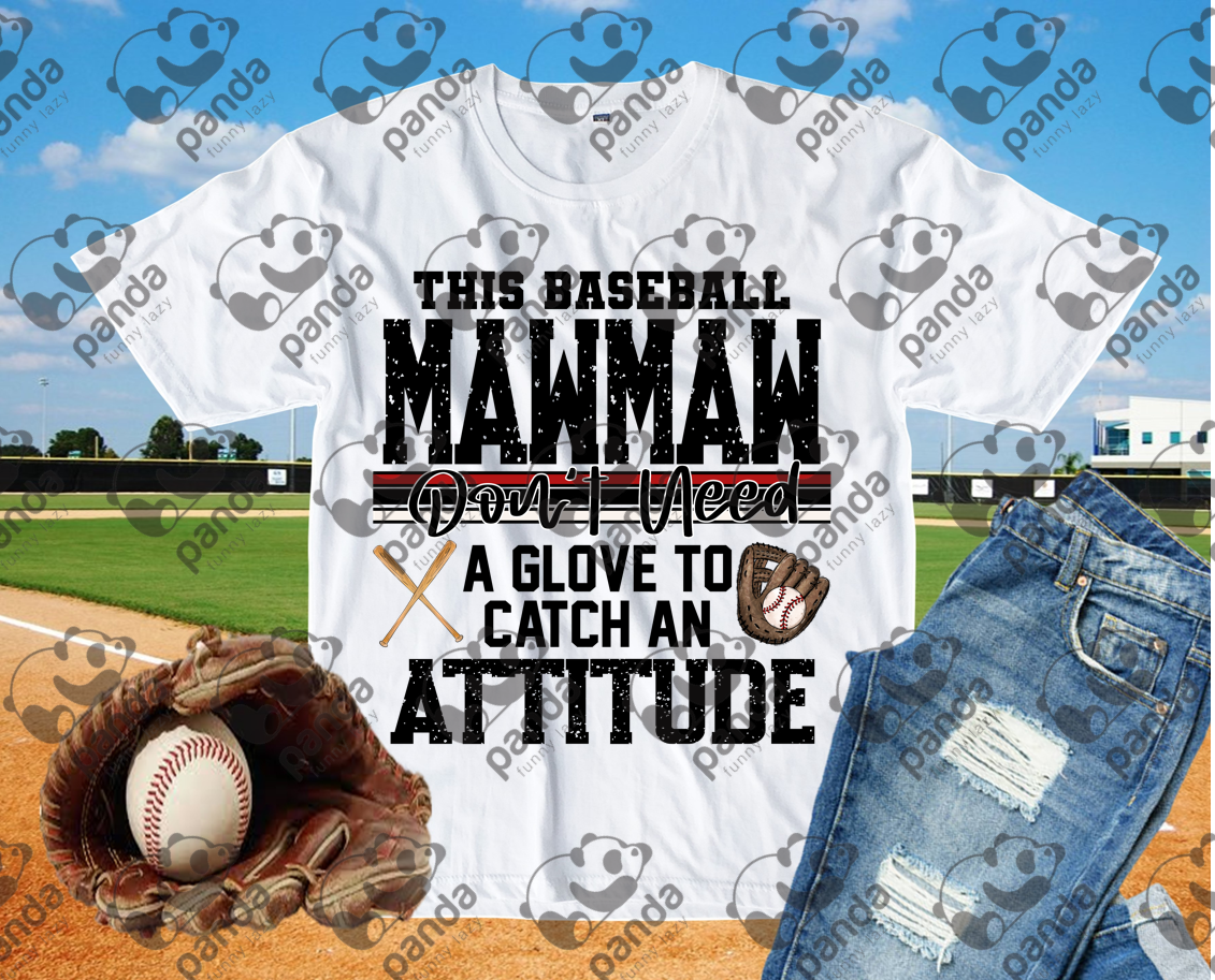 This baseball mawmaw don't need a glove to catch an attitude