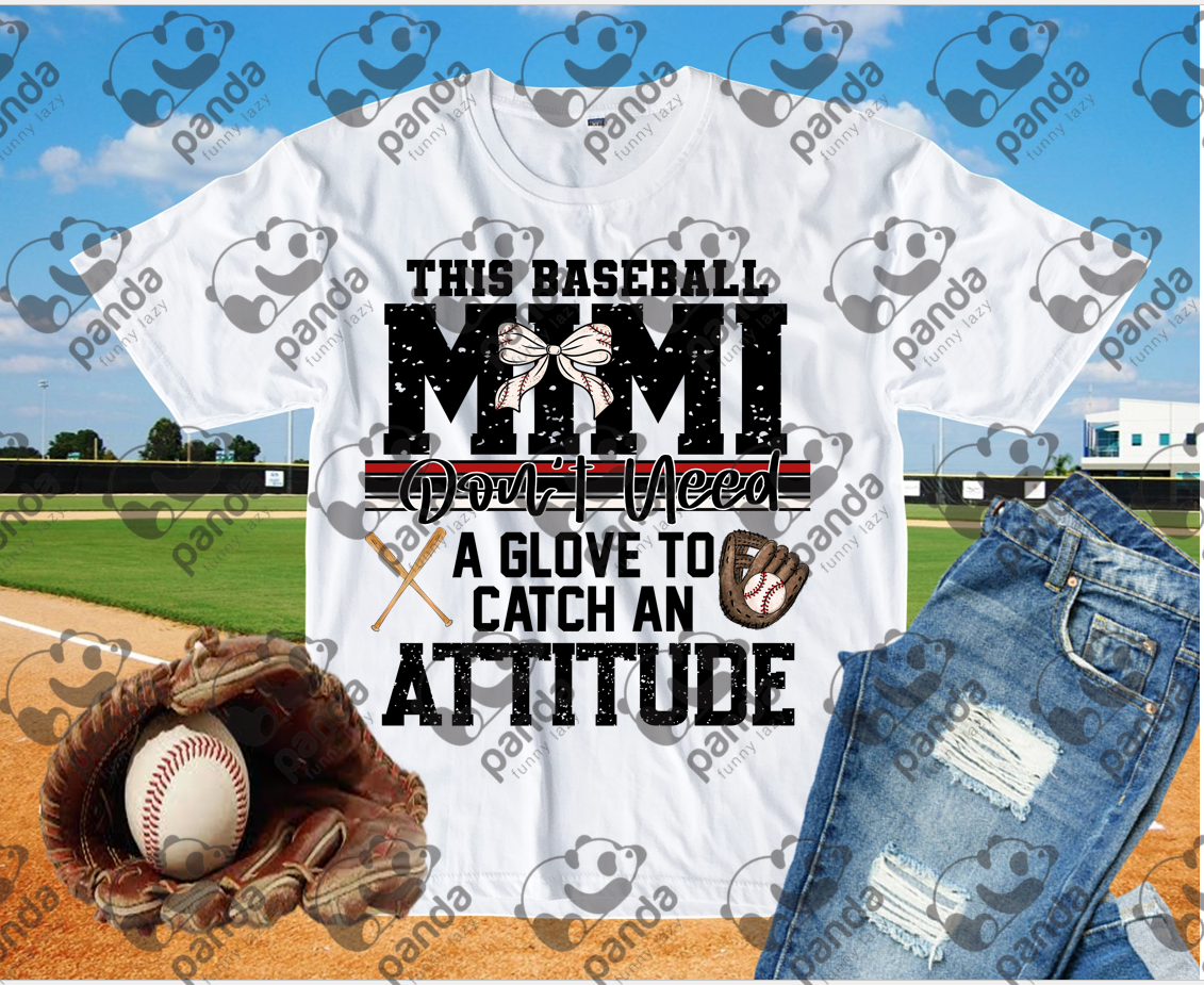 This baseball mimi don't need a glove to catch an attitude