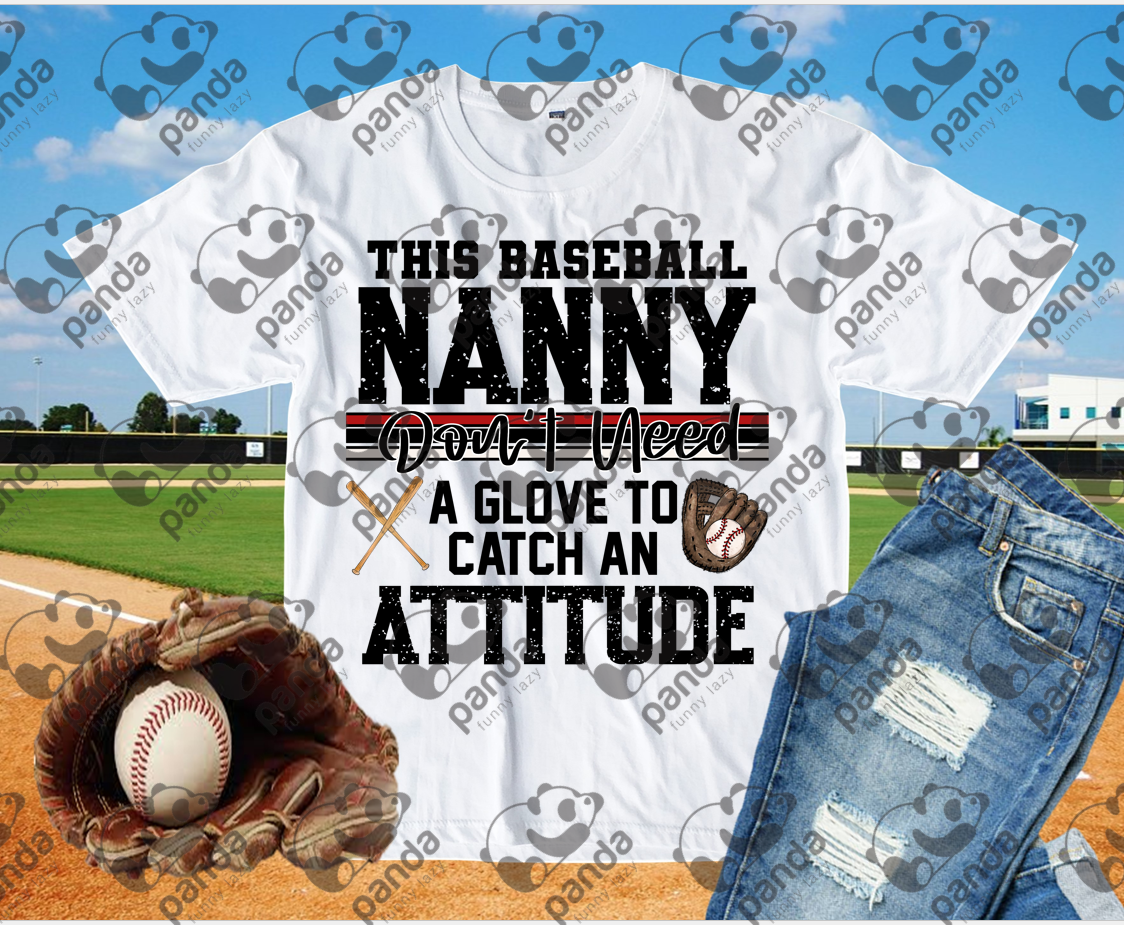 This baseball nanny don't need a glove to catch an attitude