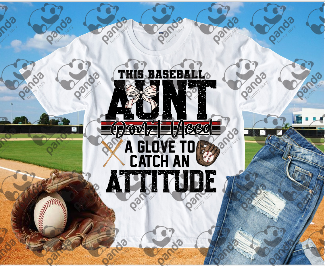 This baseball aunt don't need a glove to catch an attitude
