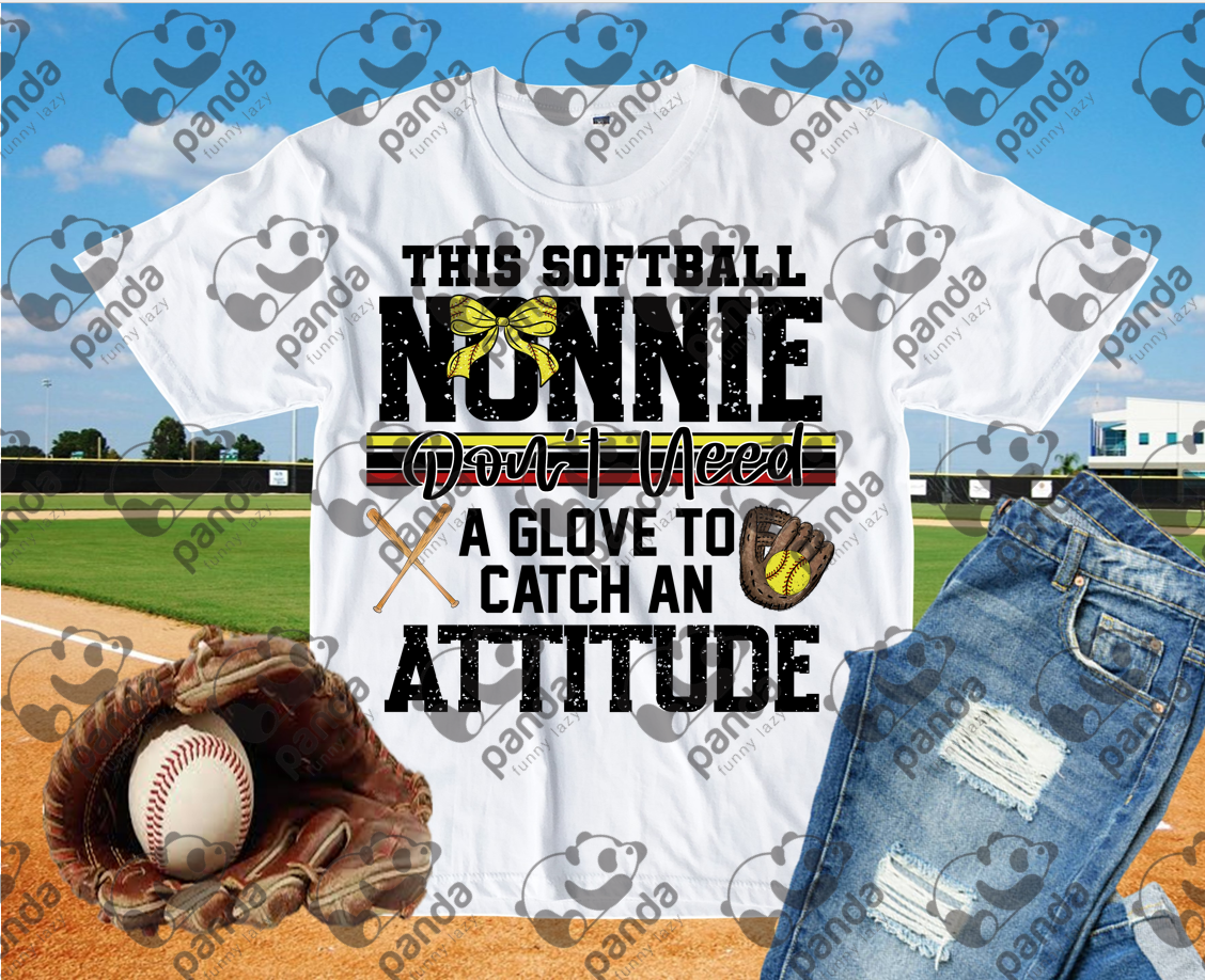 This softball nonnie don't need a glove to catch an attitude