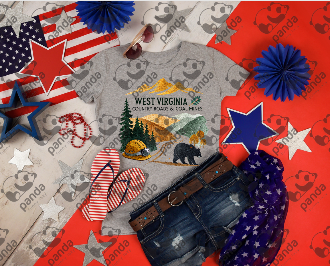 West Virginia - Country roads and coal mines