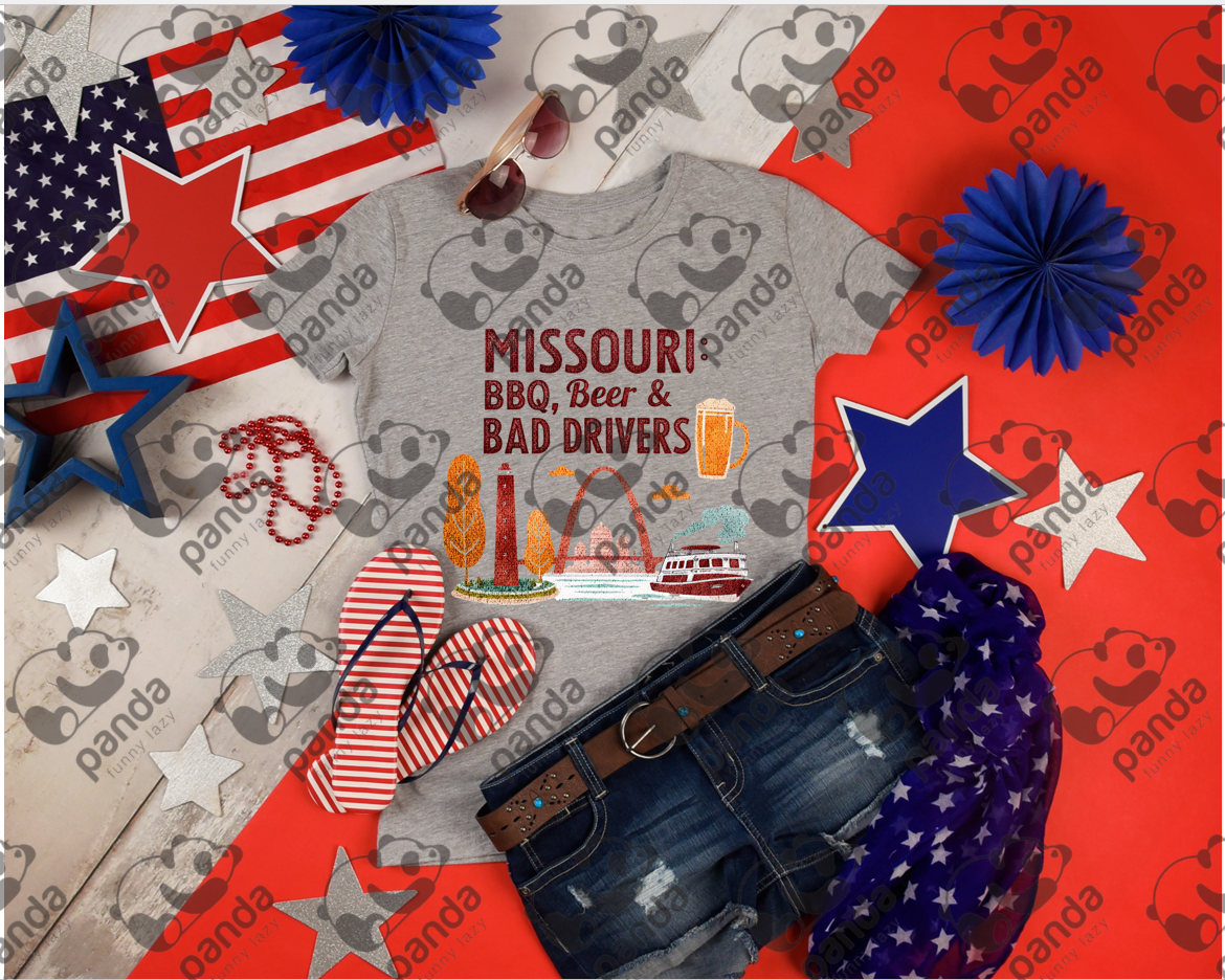Missouri - BBQ, Beer and bad drivers