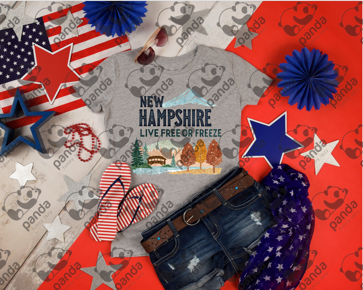 New Hampshire - Live free or freeze