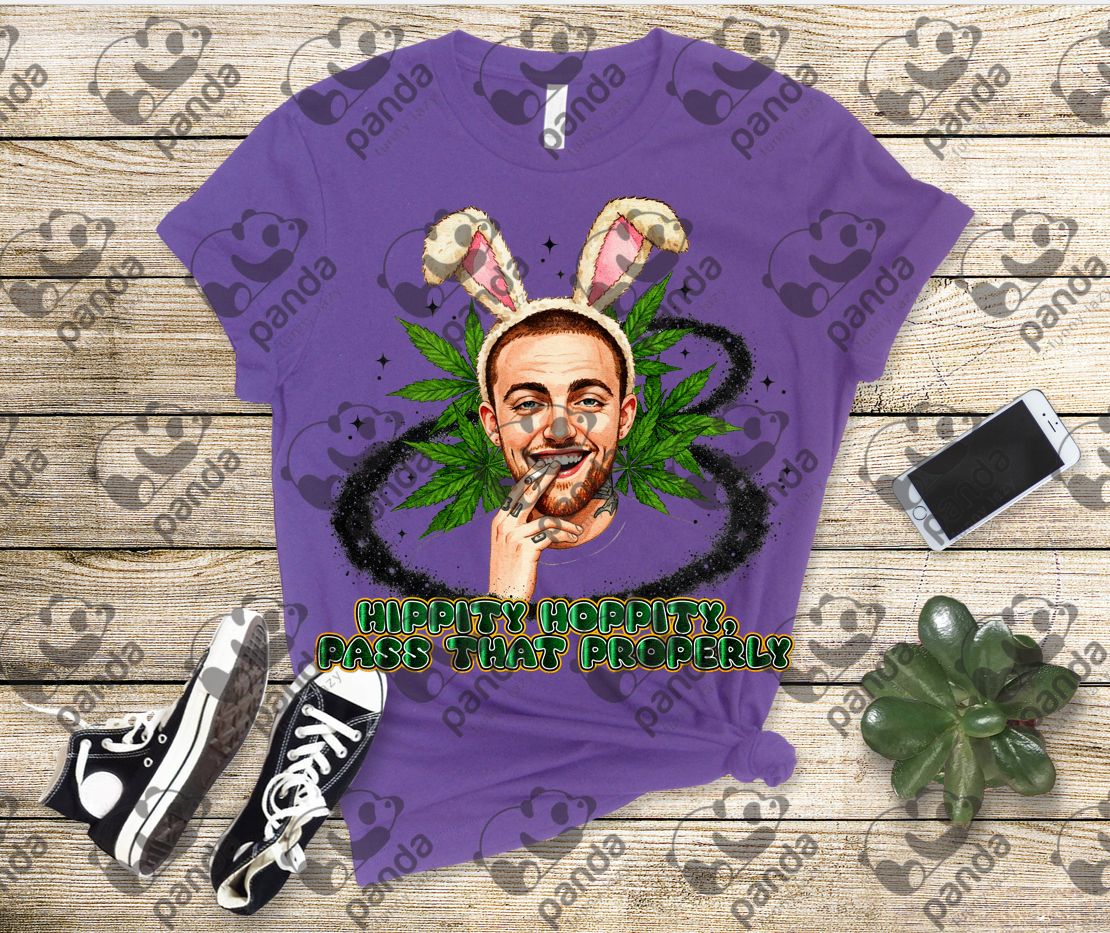 Hippity hoppity, pass that properly - Mac Miller