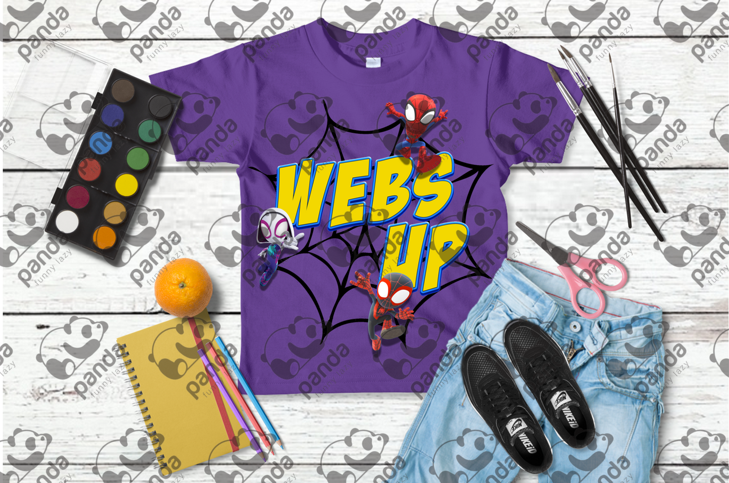 Webs up