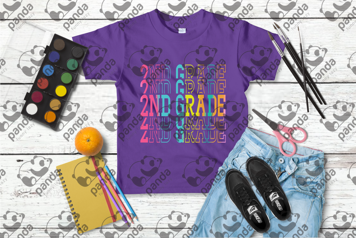 Second grade (colorful)