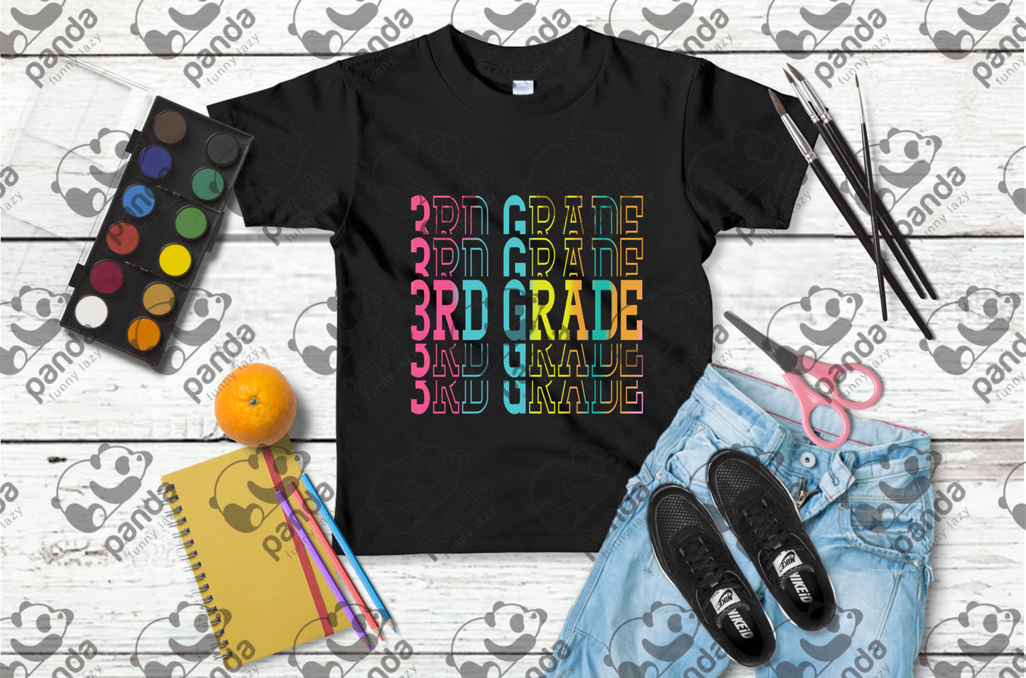 Third grade (colorful)