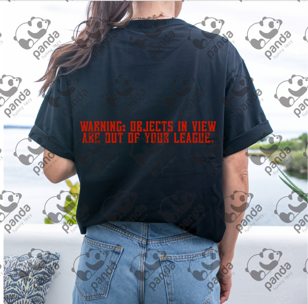 Warning objects in view are out of your league